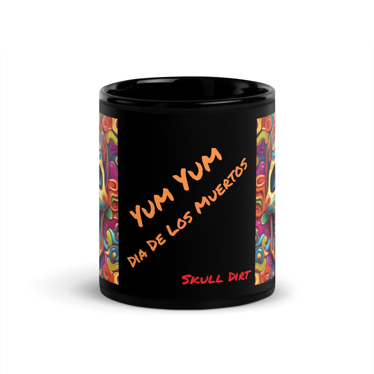 "Yum Yum" Black Glossy MugS YuuM