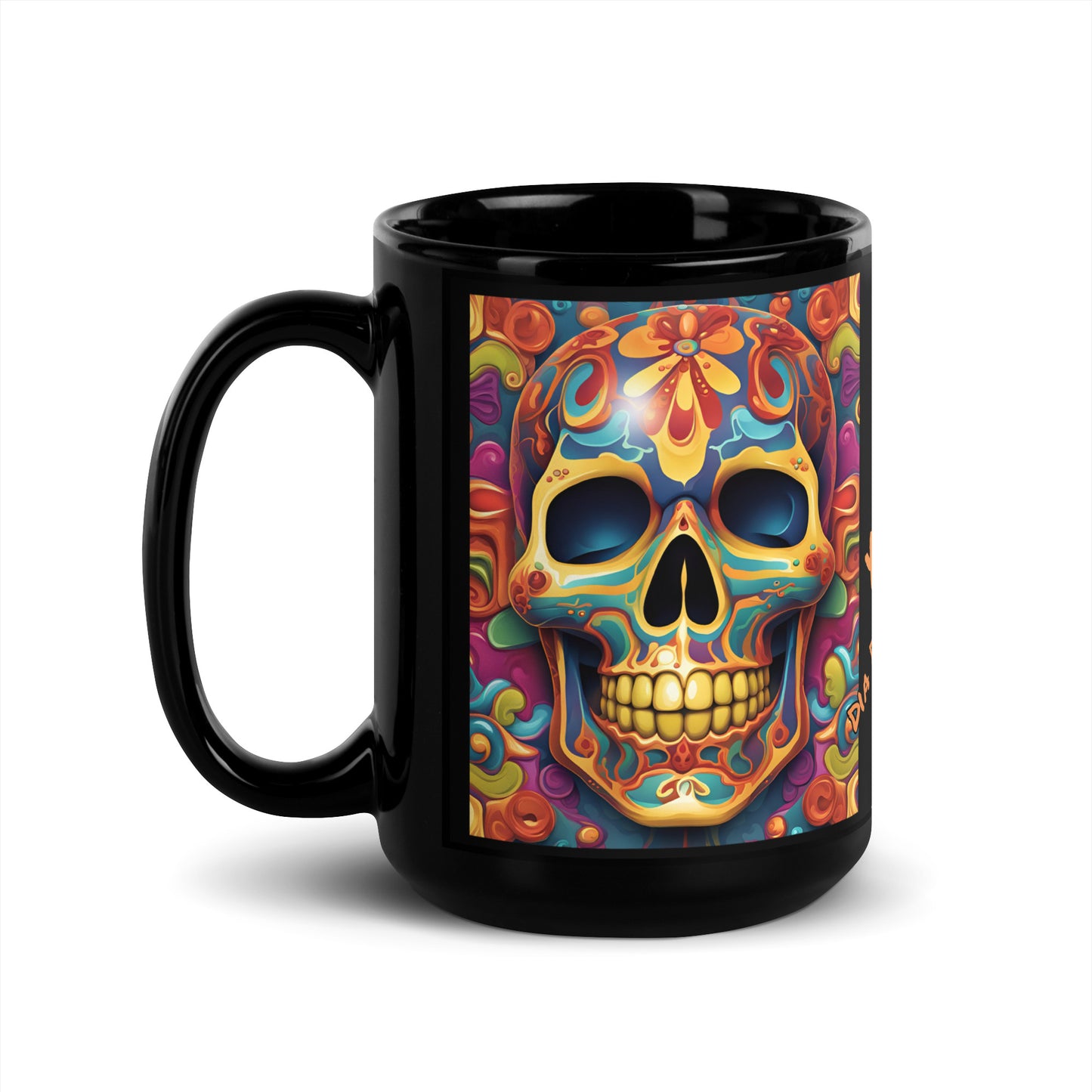 "Yum Yum" Black Glossy MugS YuuM