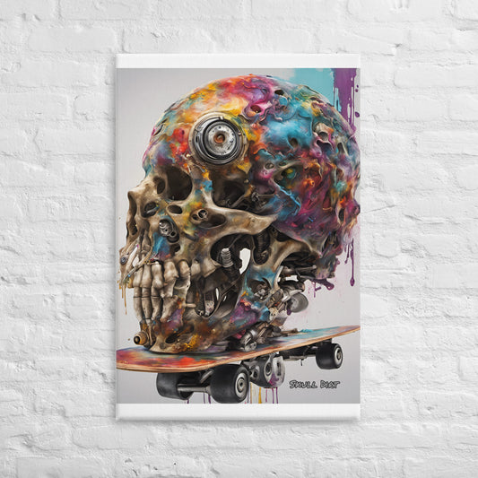 "Skating Away" Canvas WalA