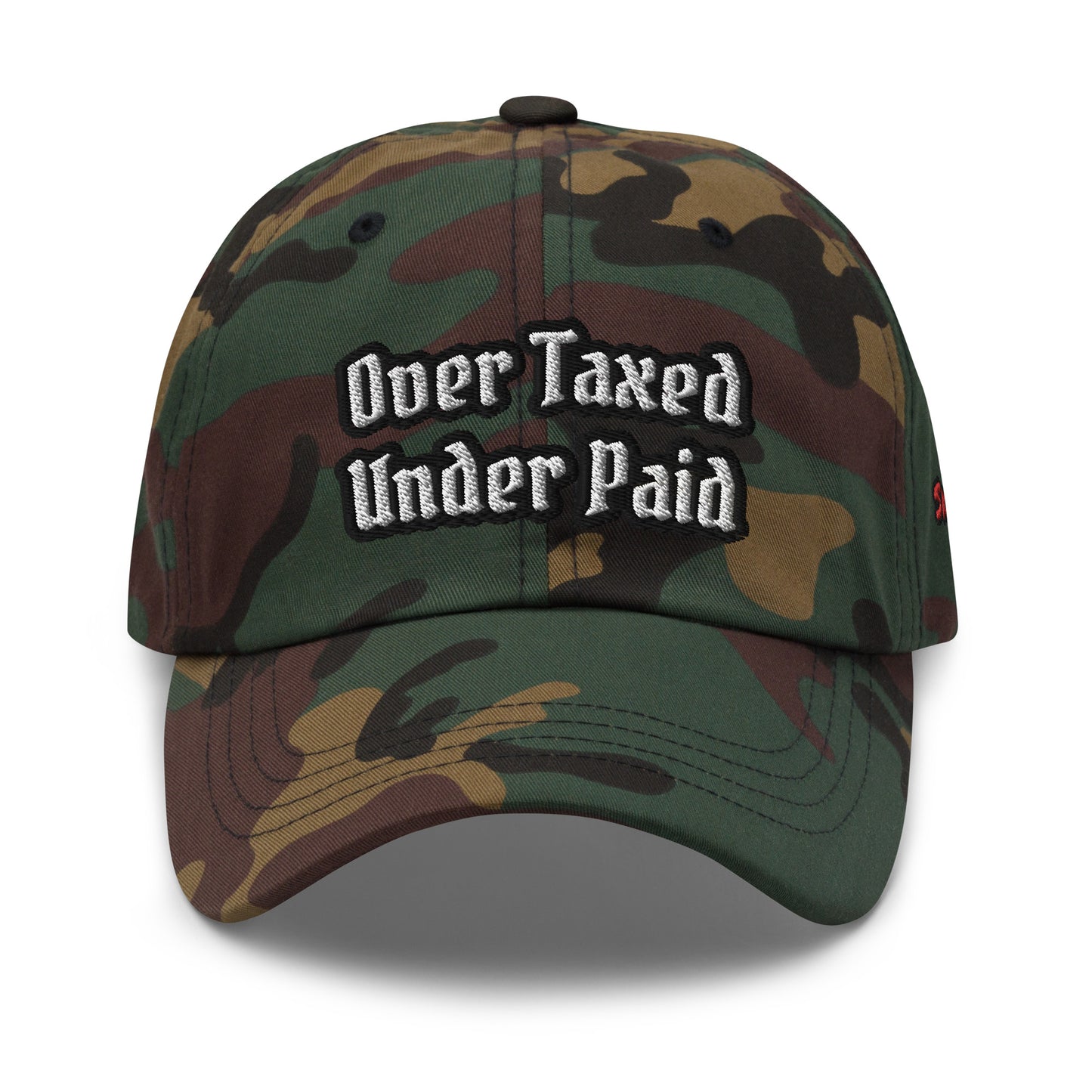"Over Taxed" Dad Hat