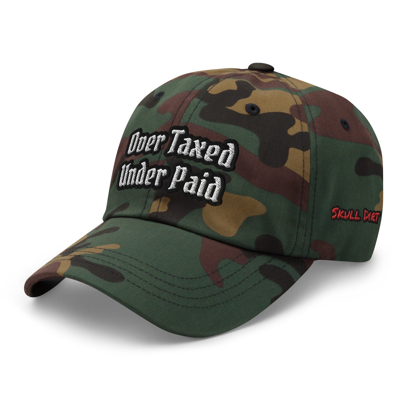 "Over Taxed" Dad Hat