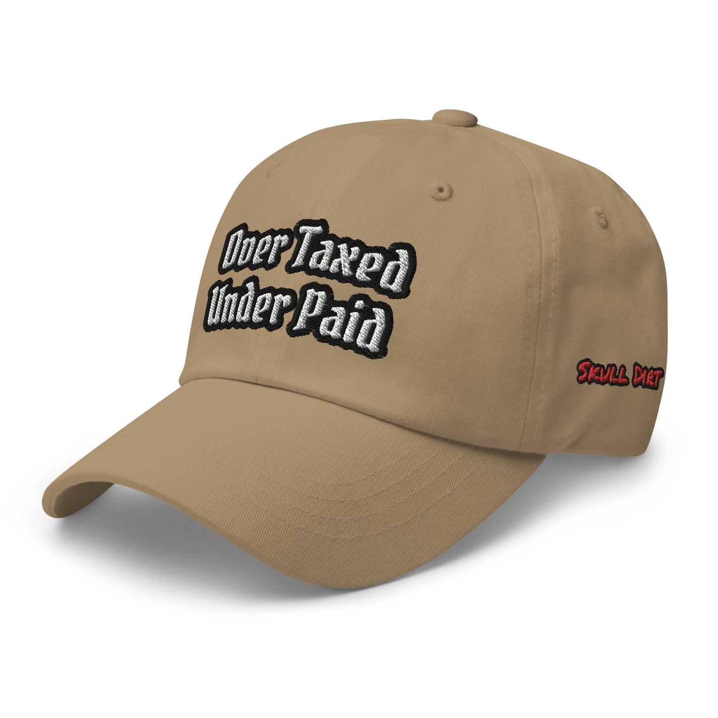 "Over Taxed" Dad Hat