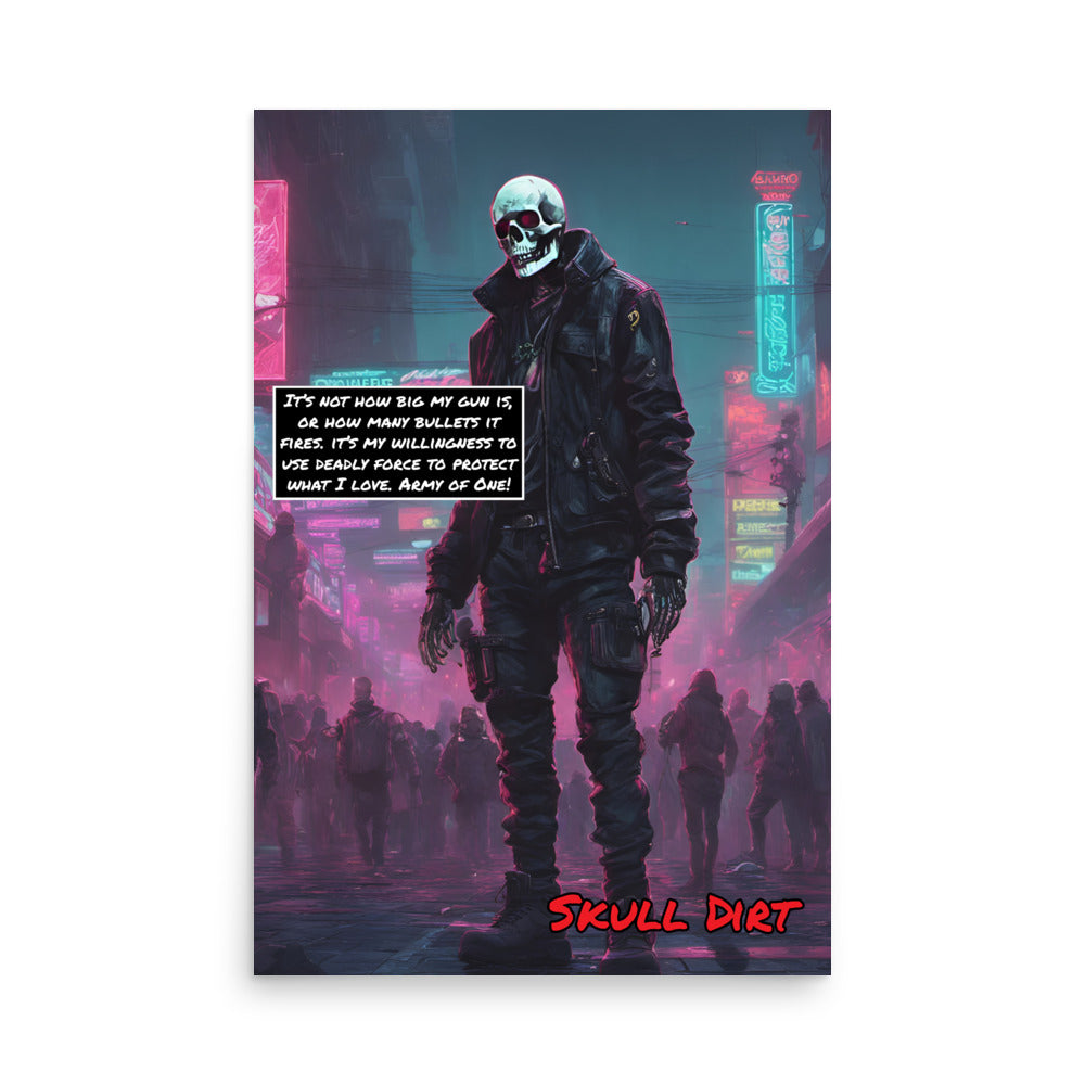 "Army Of One" Poster AofO WalA