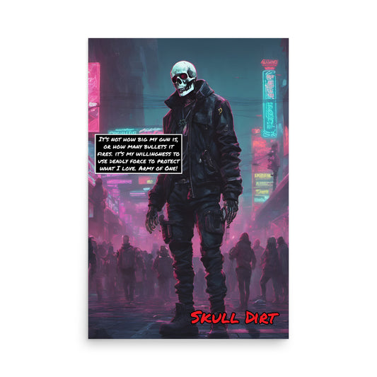 "Army Of One" Poster AofO WalA