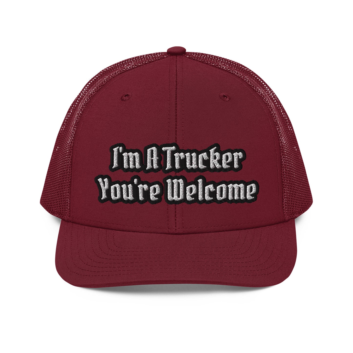 "You're Welcome" Trucker Cap HatS
