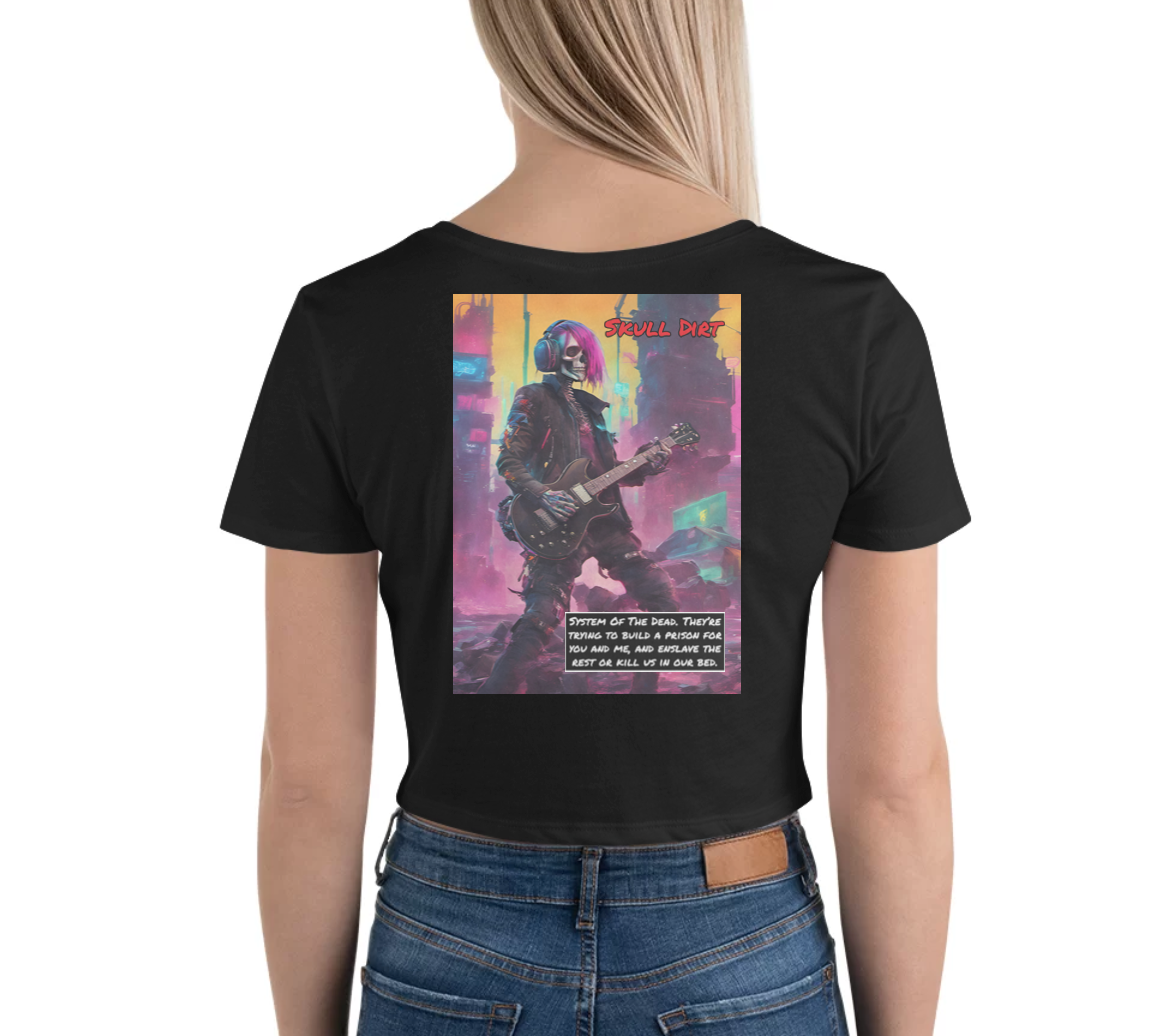 "System Of The Dead" Women’s Crop Tee SofD WomA