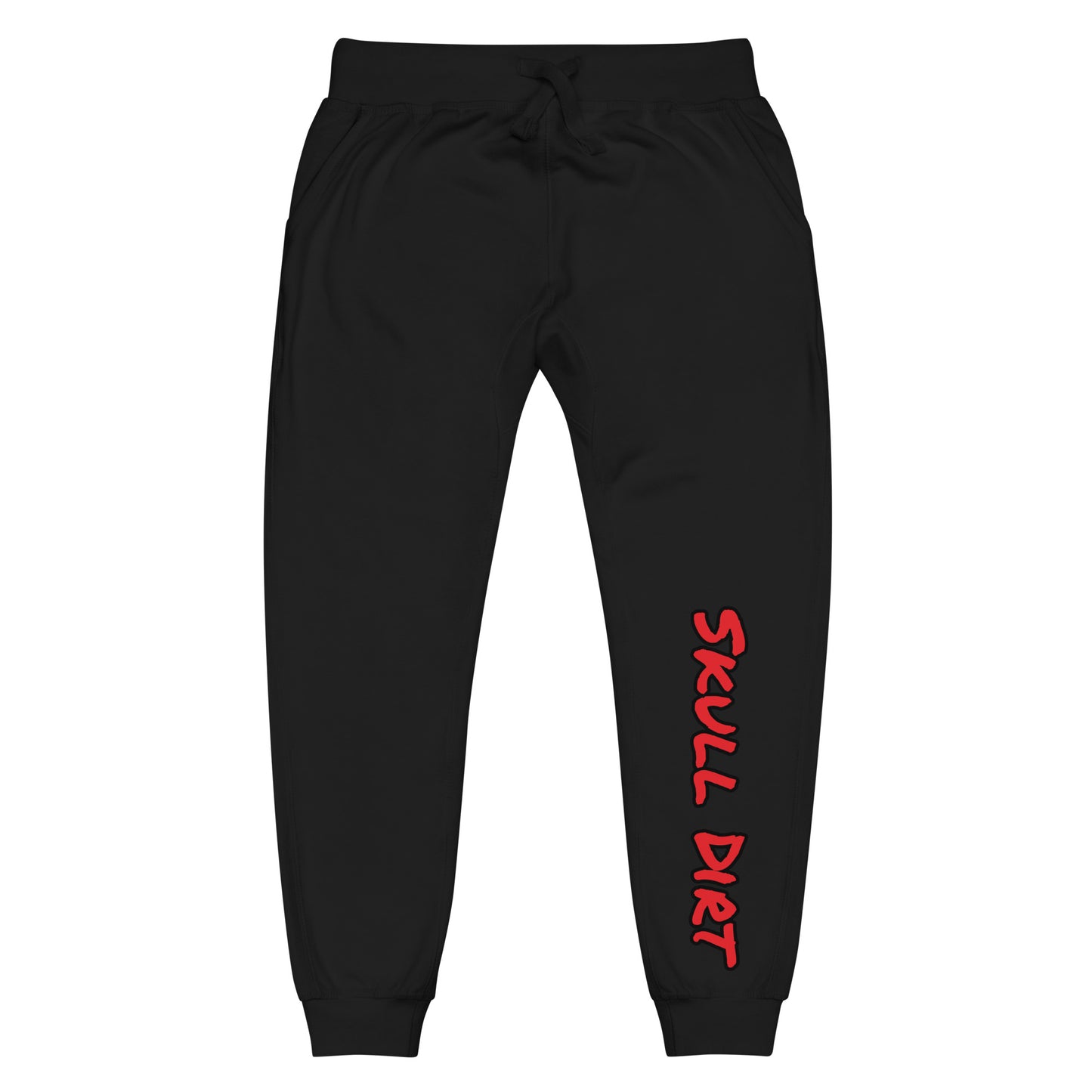 "Skull Dirt" Unisex fleece sweatpants AinO WomA PanT