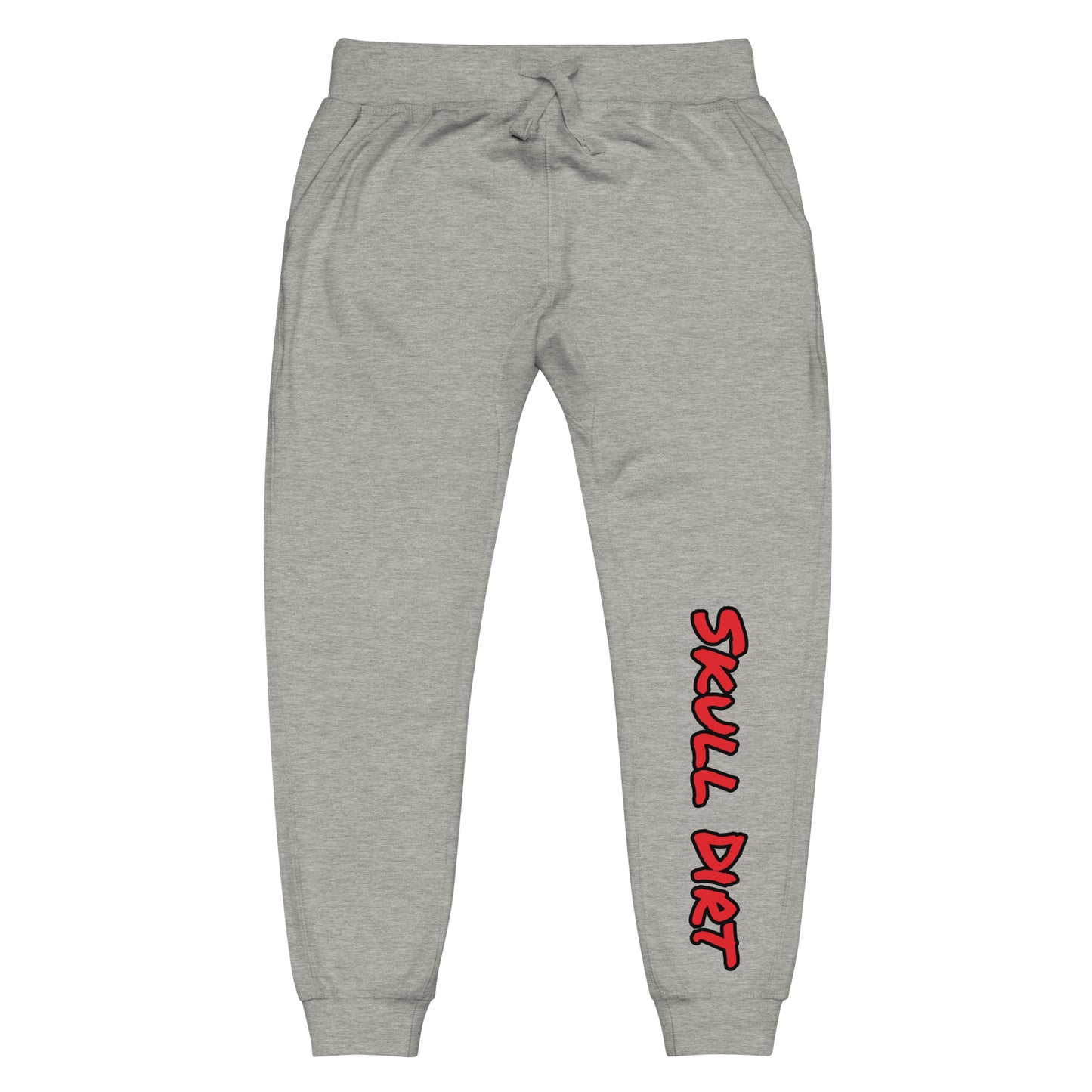 "Skull Dirt" Unisex fleece sweatpants AinO WomA PanT
