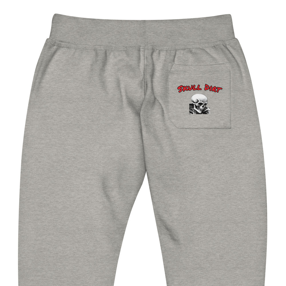 "Skull Dirt" Unisex fleece sweatpants AinO WomA PanT