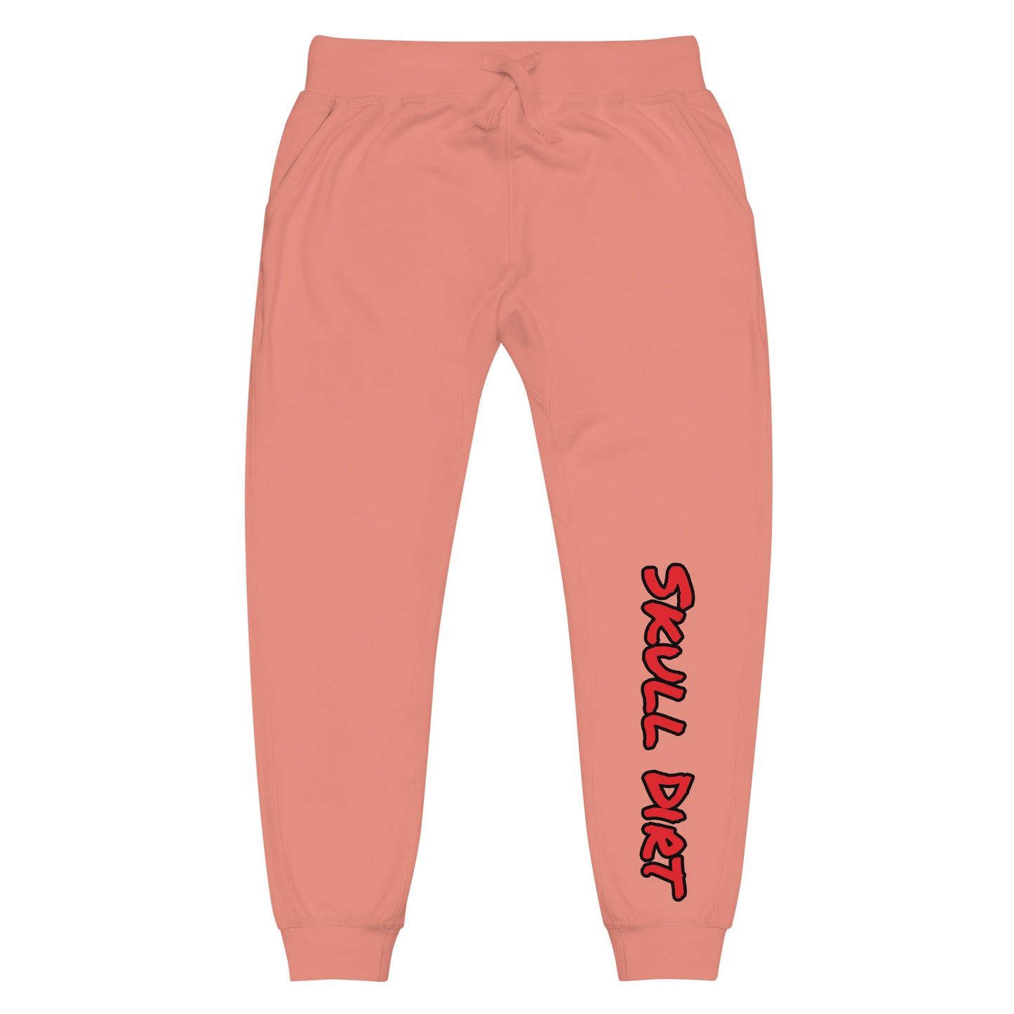 "Skull Dirt" Unisex fleece sweatpants AinO WomA PanT