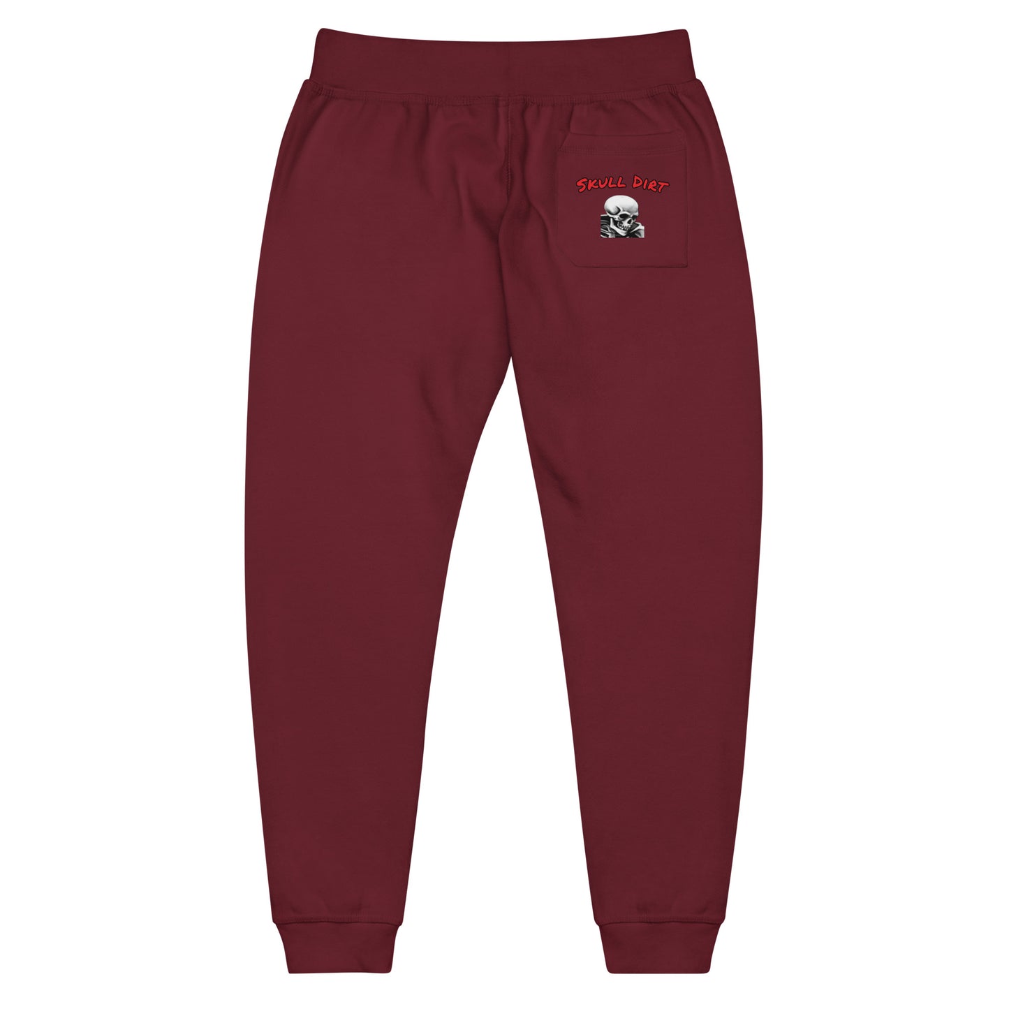 "Skull Dirt" Unisex fleece sweatpants AinO WomA PanT