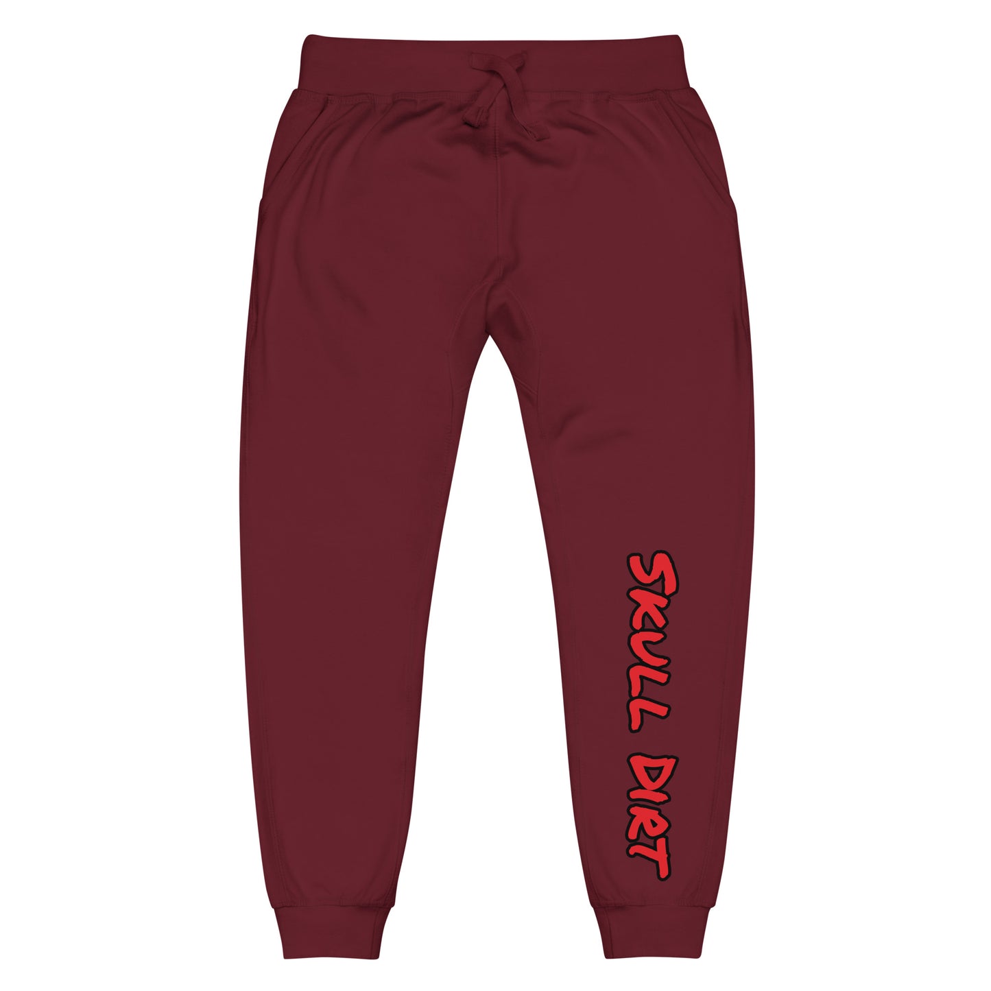 "Skull Dirt" Unisex fleece sweatpants AinO WomA PanT