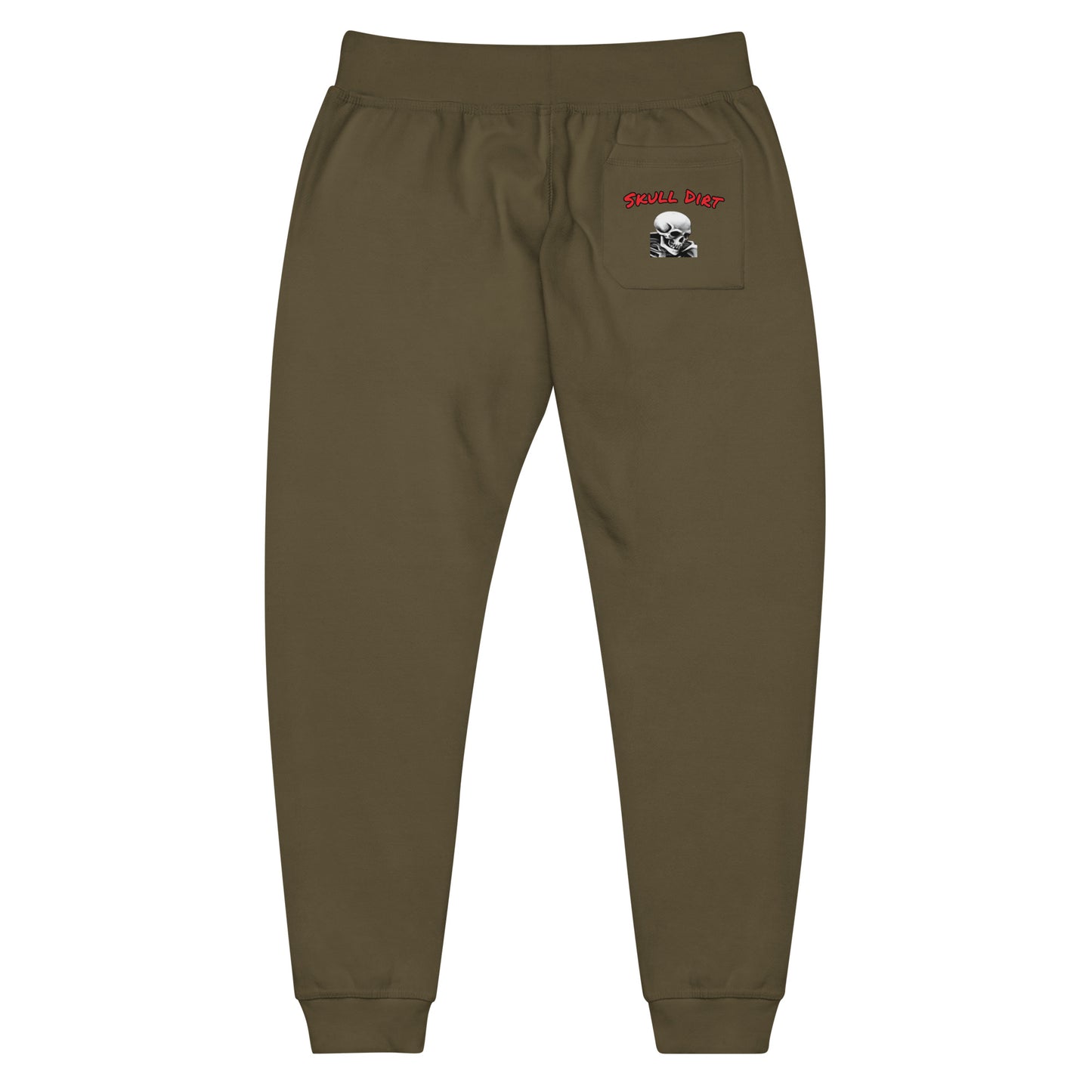 "Skull Dirt" Unisex fleece sweatpants AinO WomA PanT