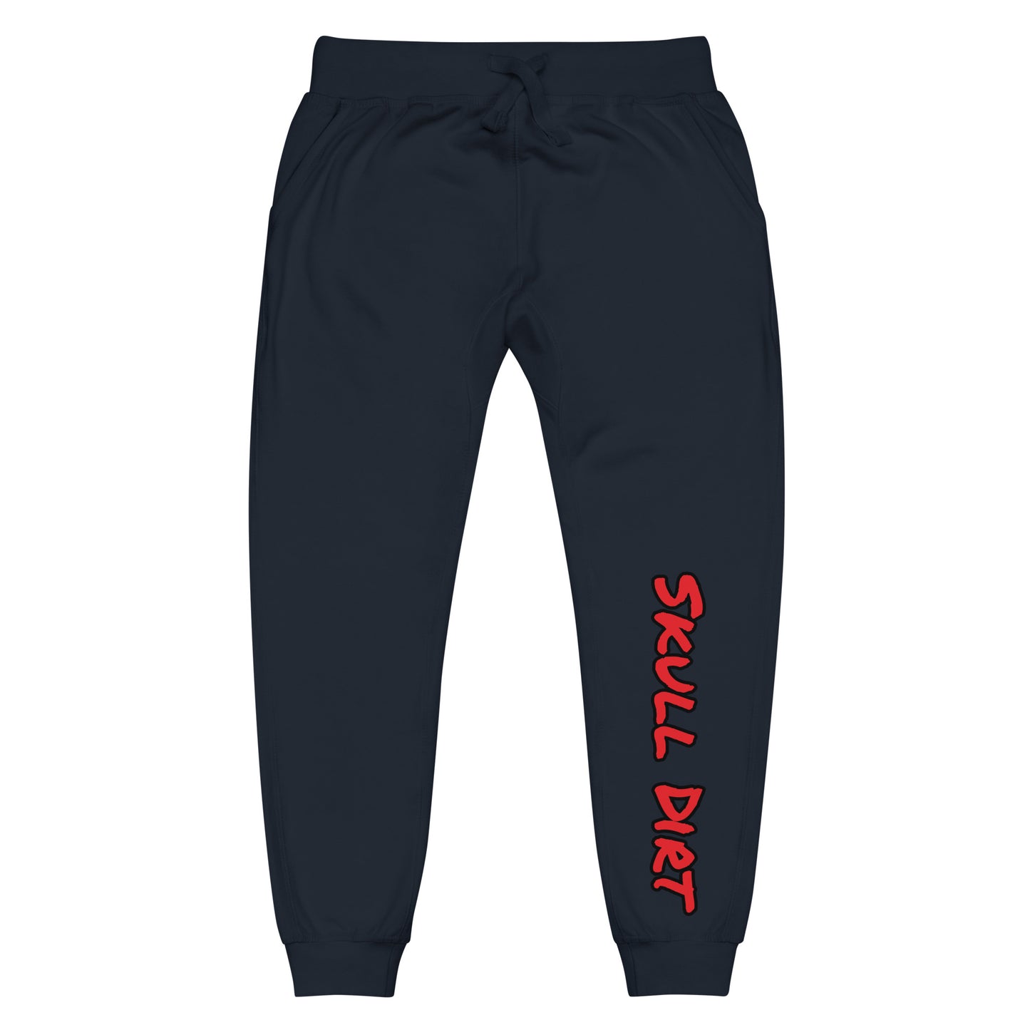 "Skull Dirt" Unisex fleece sweatpants AinO WomA PanT