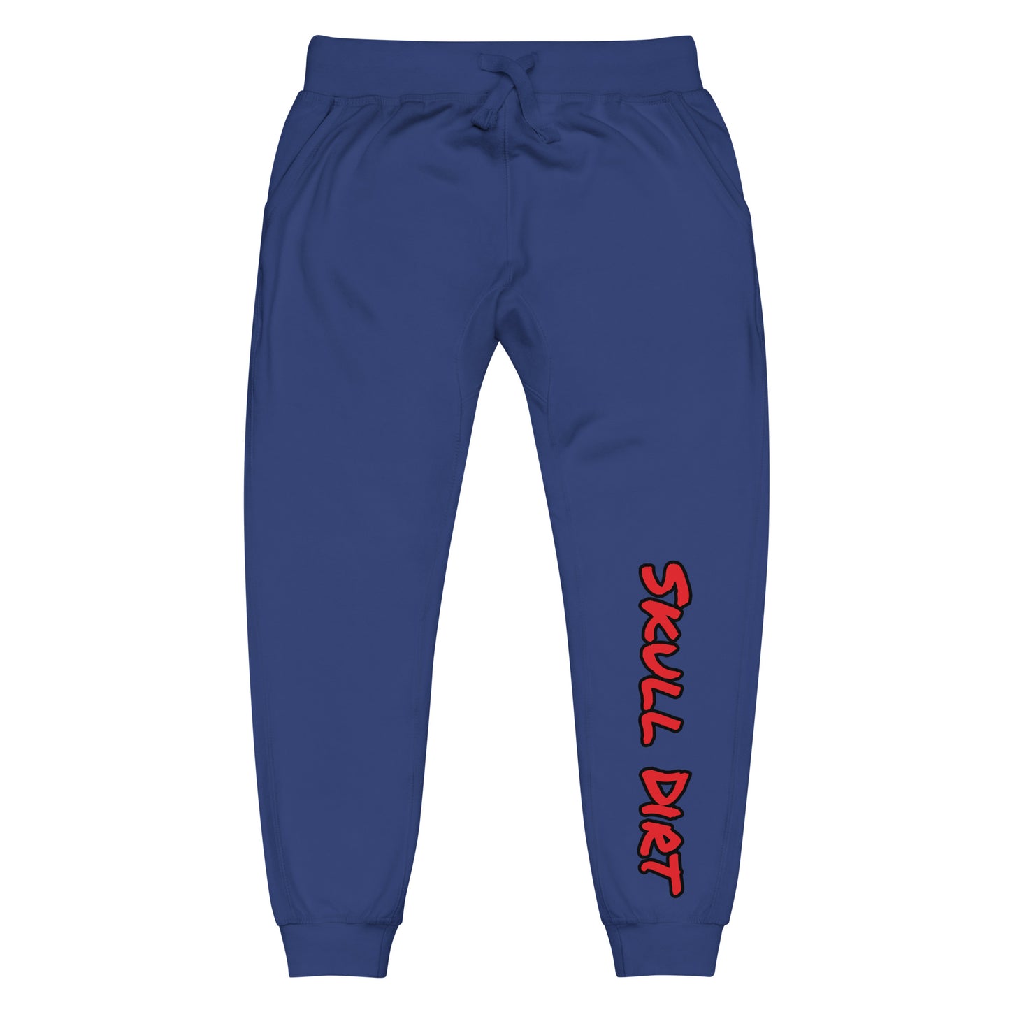 "Skull Dirt" Unisex fleece sweatpants AinO WomA PanT