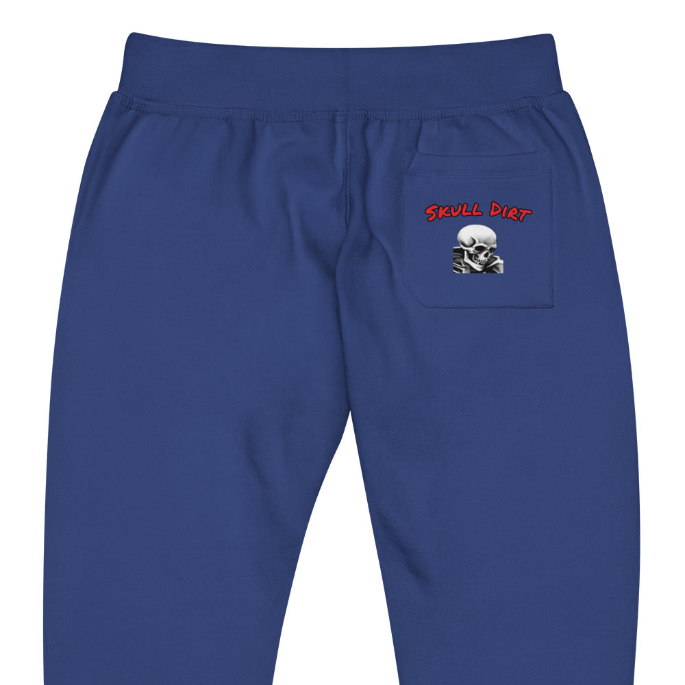 "Skull Dirt" Unisex fleece sweatpants AinO WomA PanT