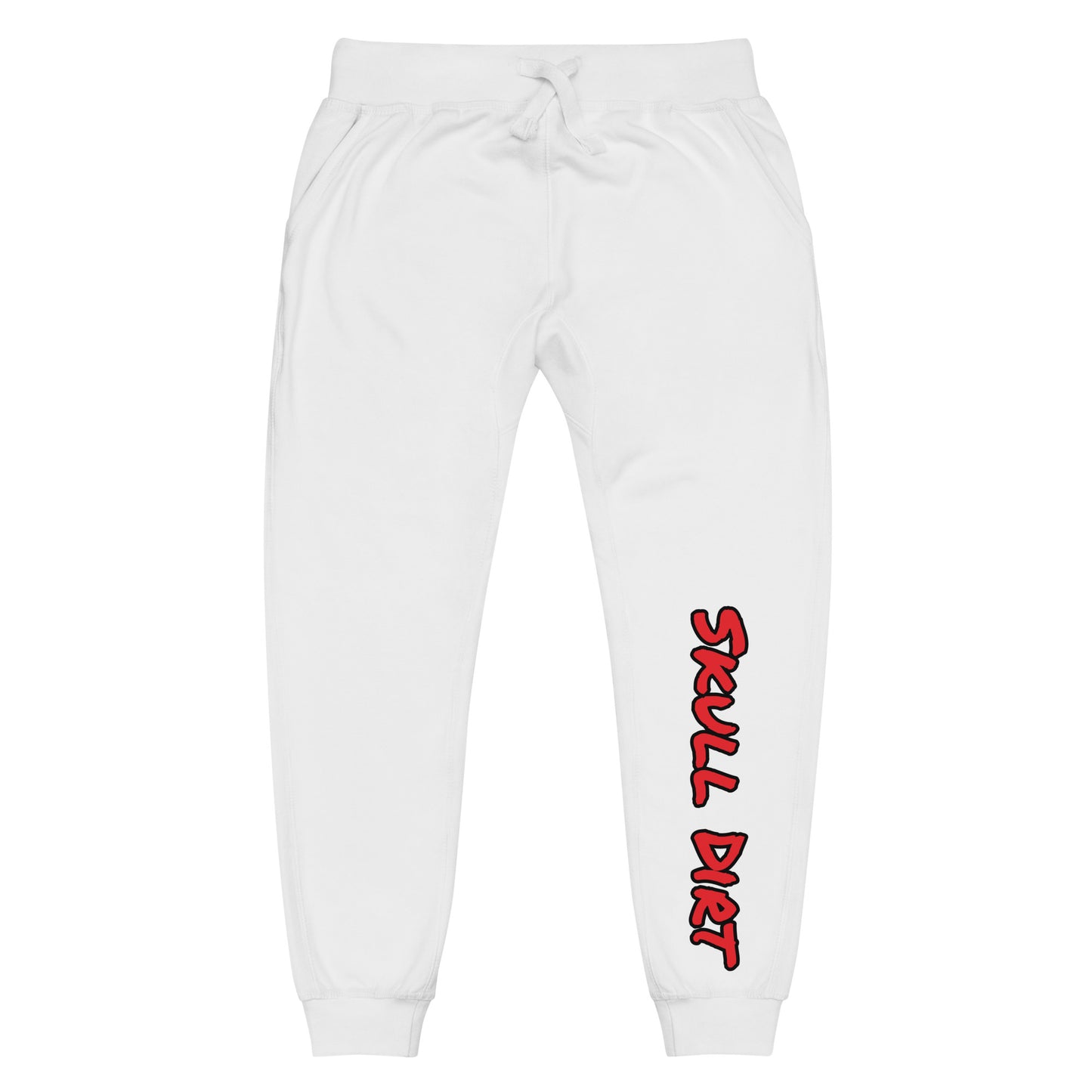 "Skull Dirt" Unisex fleece sweatpants AinO WomA PanT
