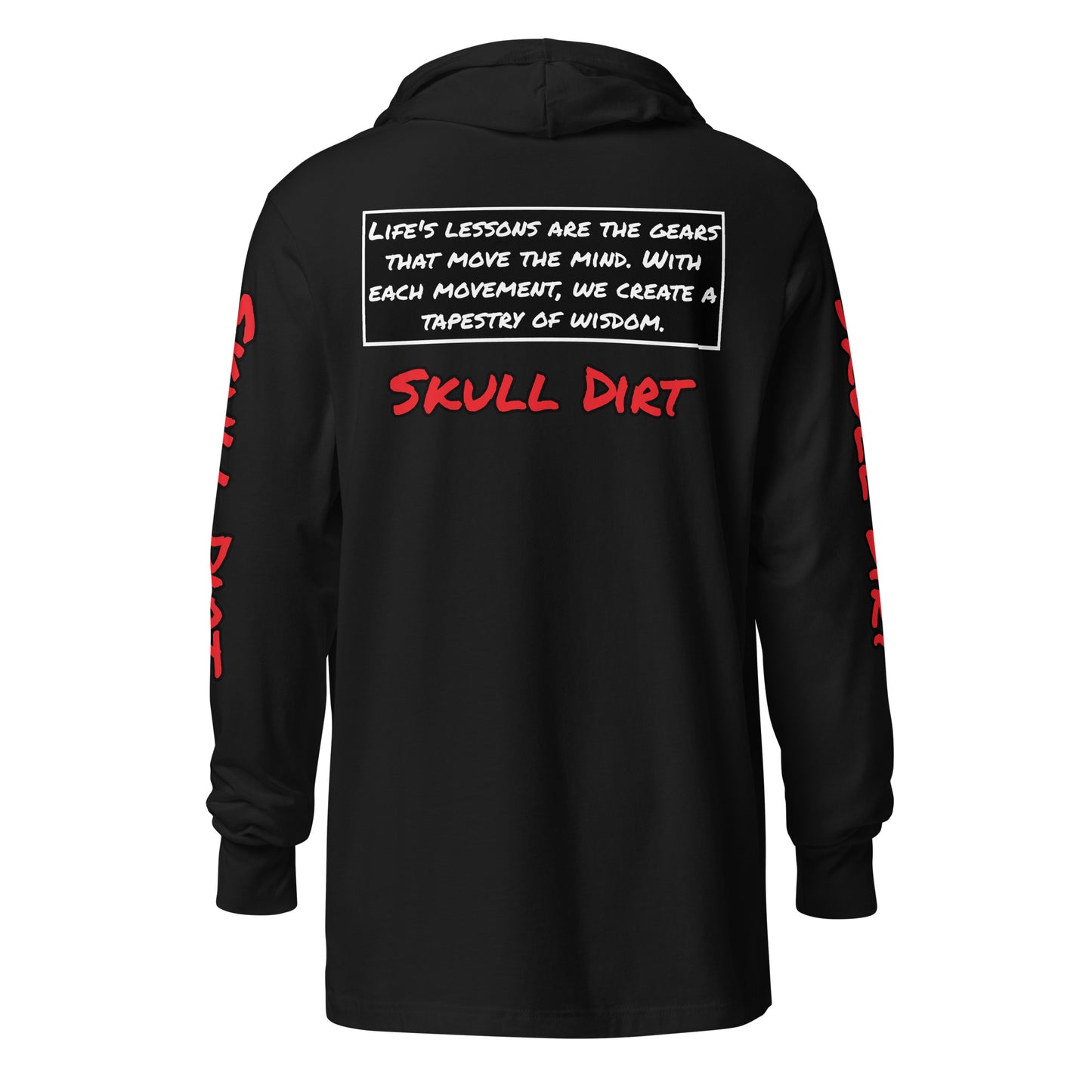 "Tapestry Of Wisdom" Hooded long-sleeve tee TofW