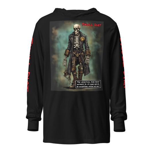 "Myths As Facts" Hooded long-sleeve tee MasF LonS