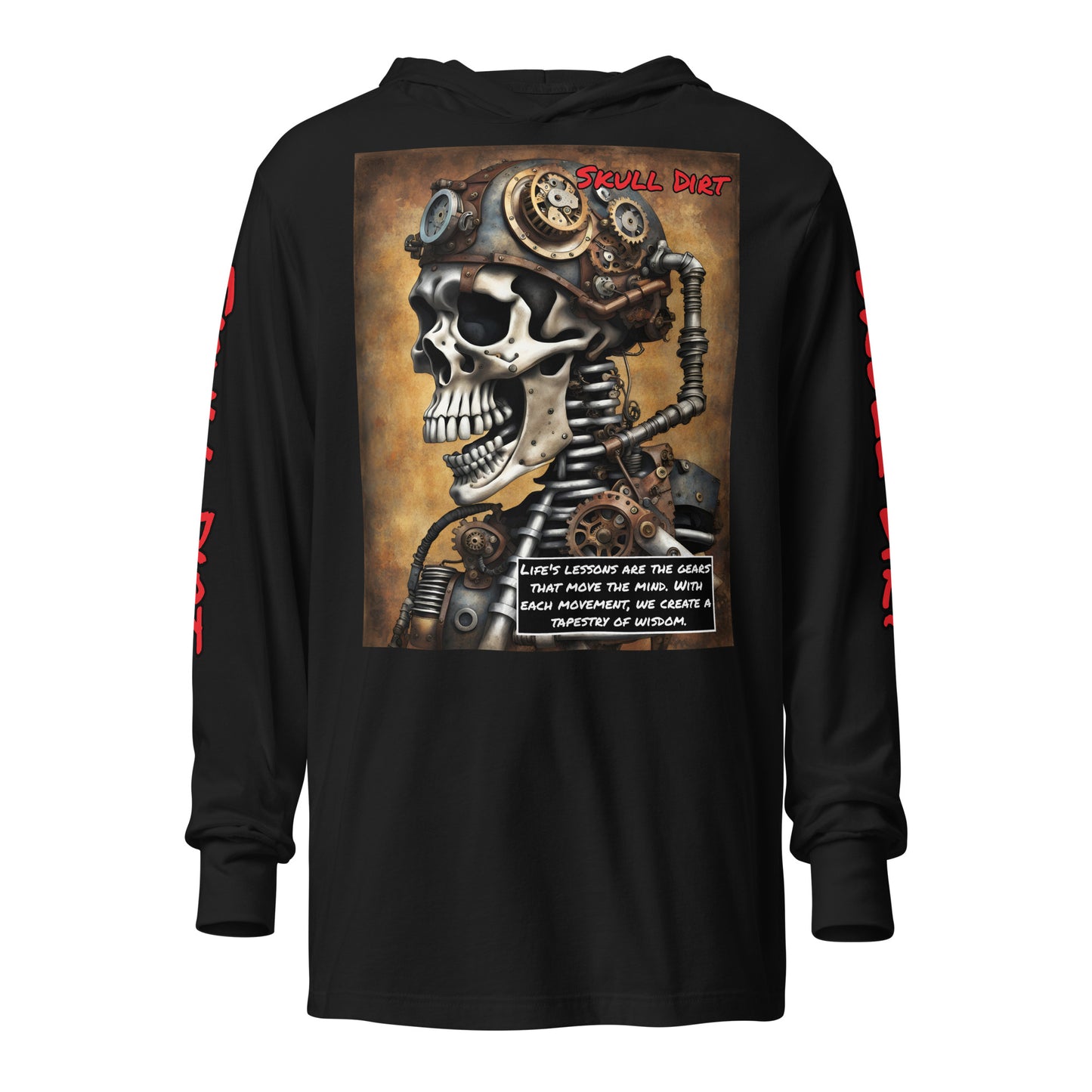 "Tapestry Of Wisdom" Hooded long-sleeve tee TofW