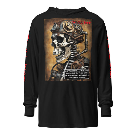 "Tapestry Of Wisdom" Hooded long-sleeve tee TofW