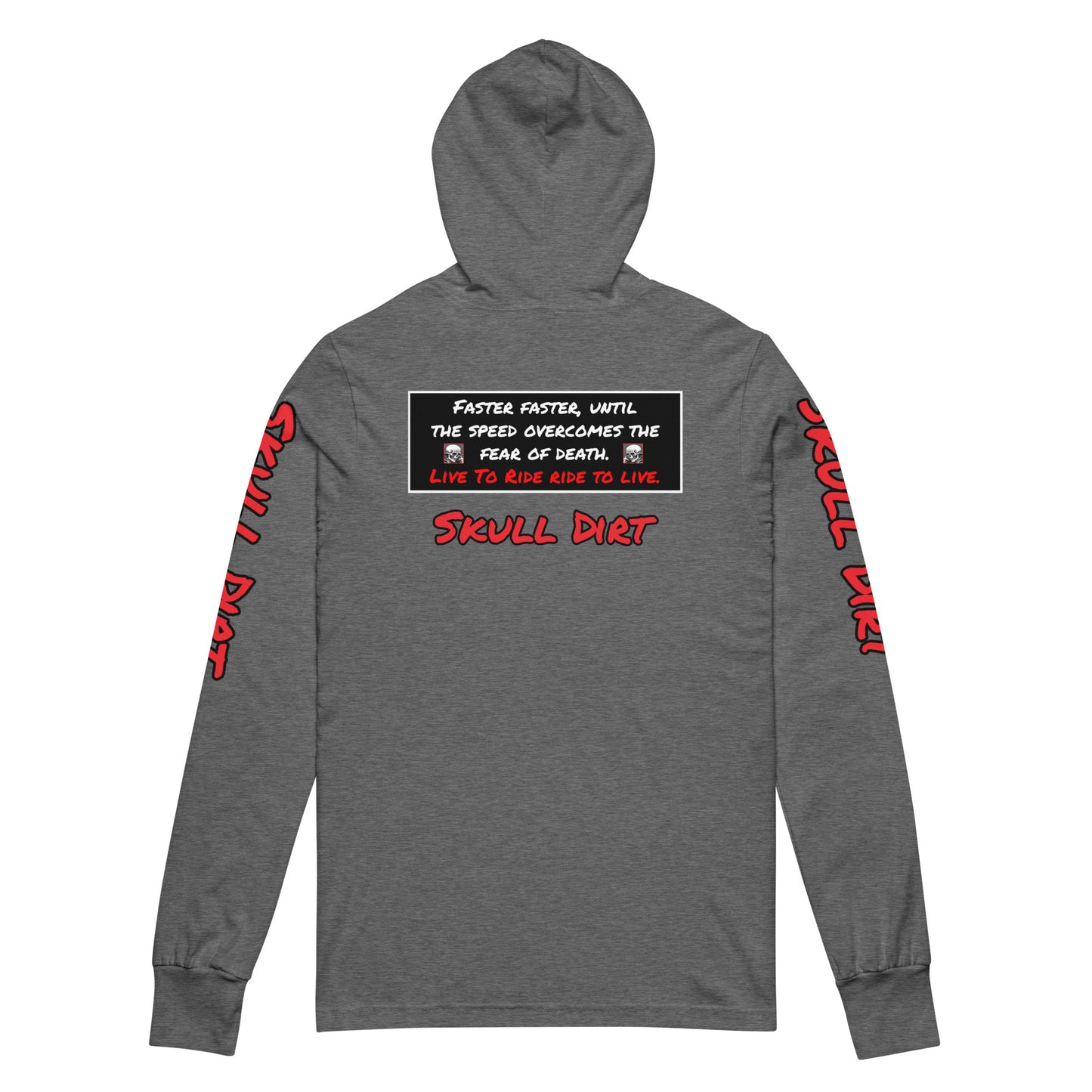 "Fear Of Death" Hooded long-sleeve tee FofD LonS