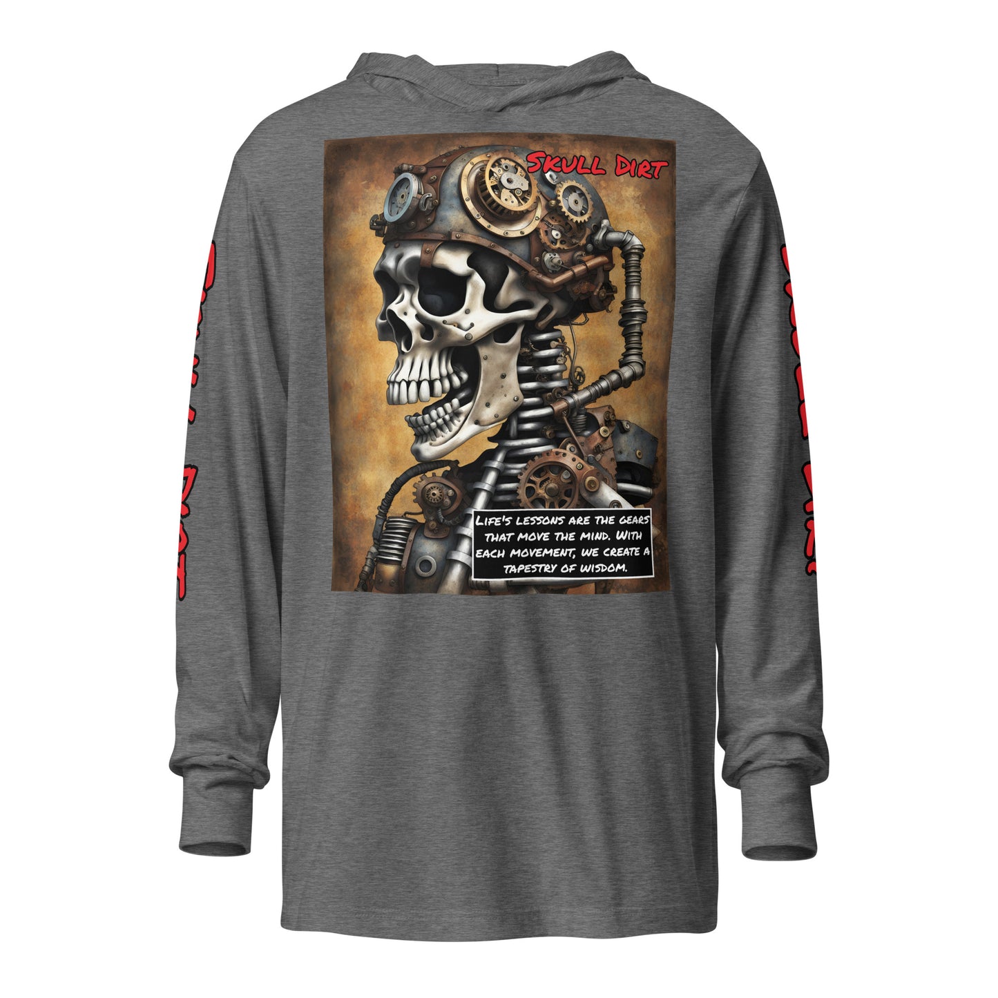 "Tapestry Of Wisdom" Hooded long-sleeve tee TofW