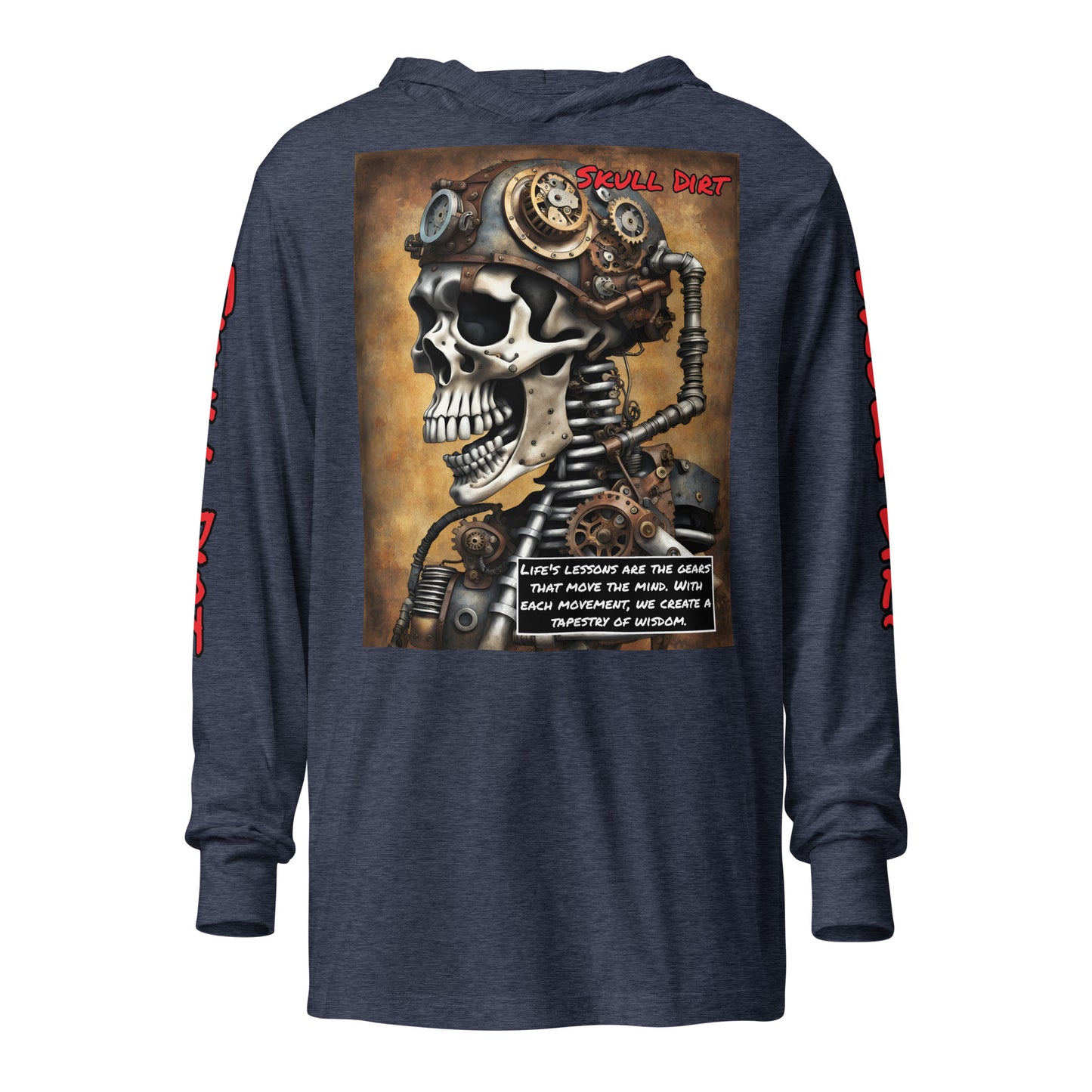 "Tapestry Of Wisdom" Hooded long-sleeve tee TofW