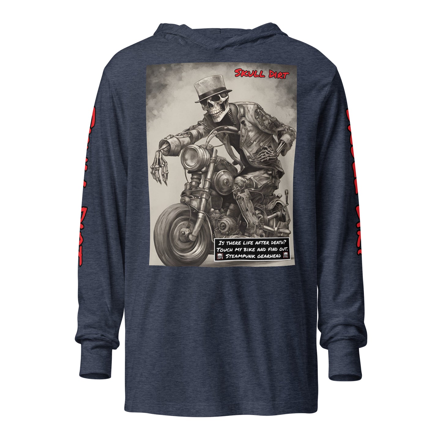 "Life After Death" Hooded long-sleeve tee LafD