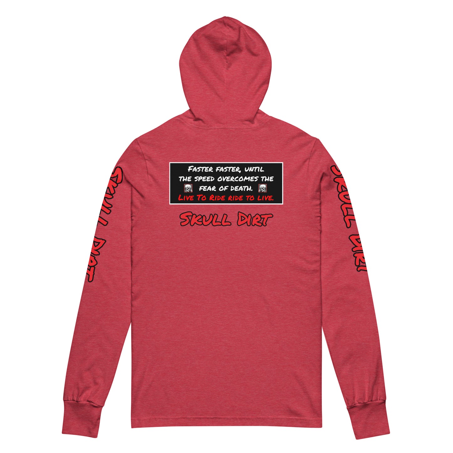 "Fear Of Death" Hooded long-sleeve tee FofD LonS