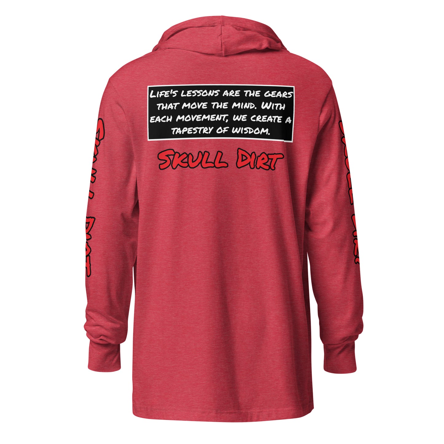 "Tapestry Of Wisdom" Hooded long-sleeve tee TofW