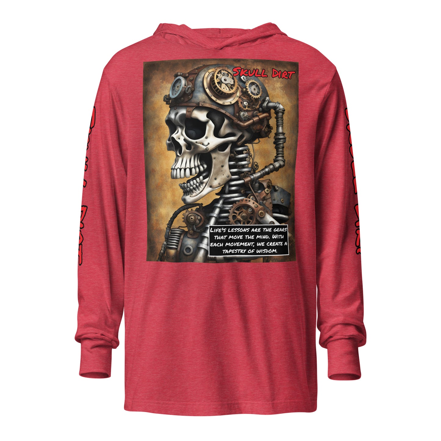 "Tapestry Of Wisdom" Hooded long-sleeve tee TofW