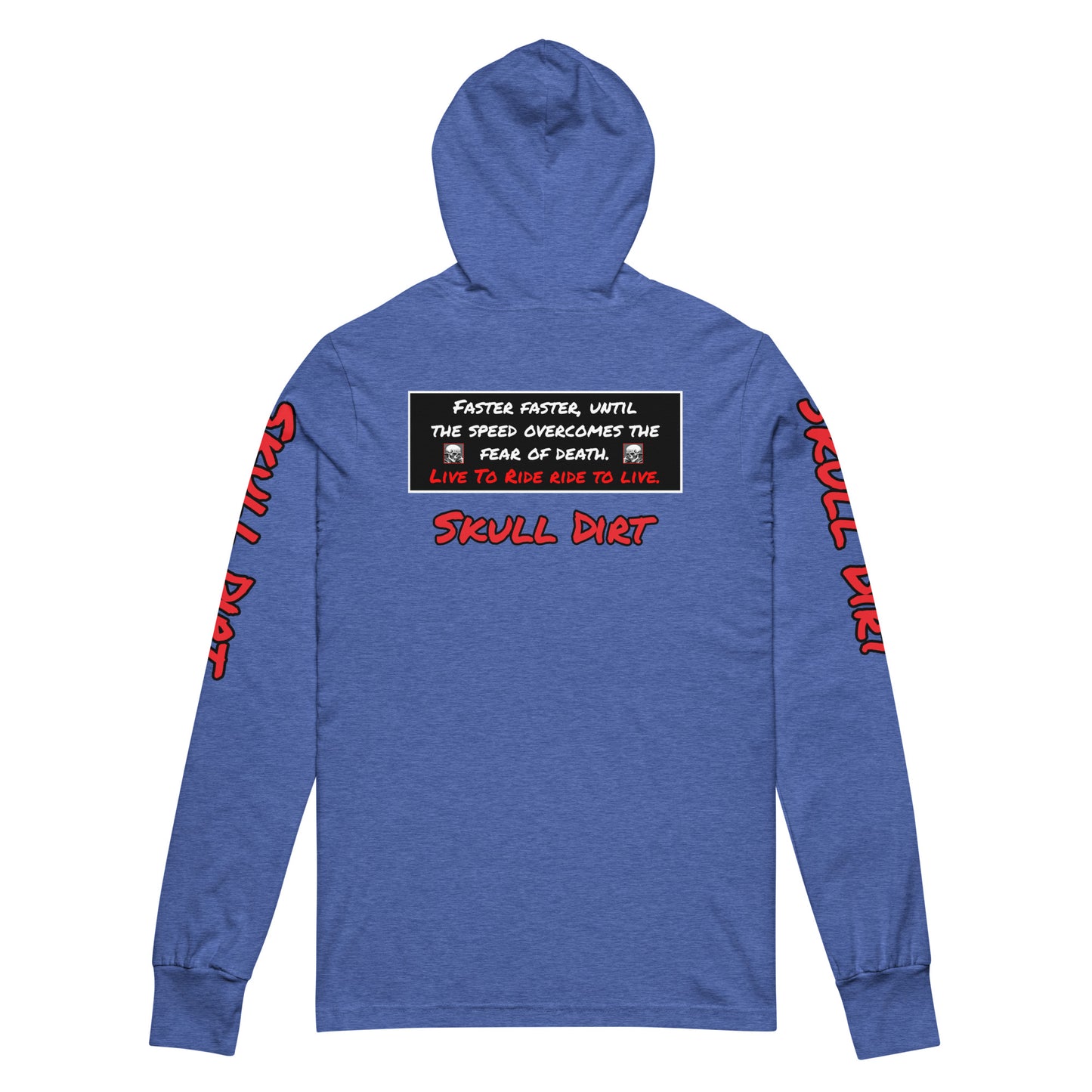 "Fear Of Death" Hooded long-sleeve tee FofD LonS