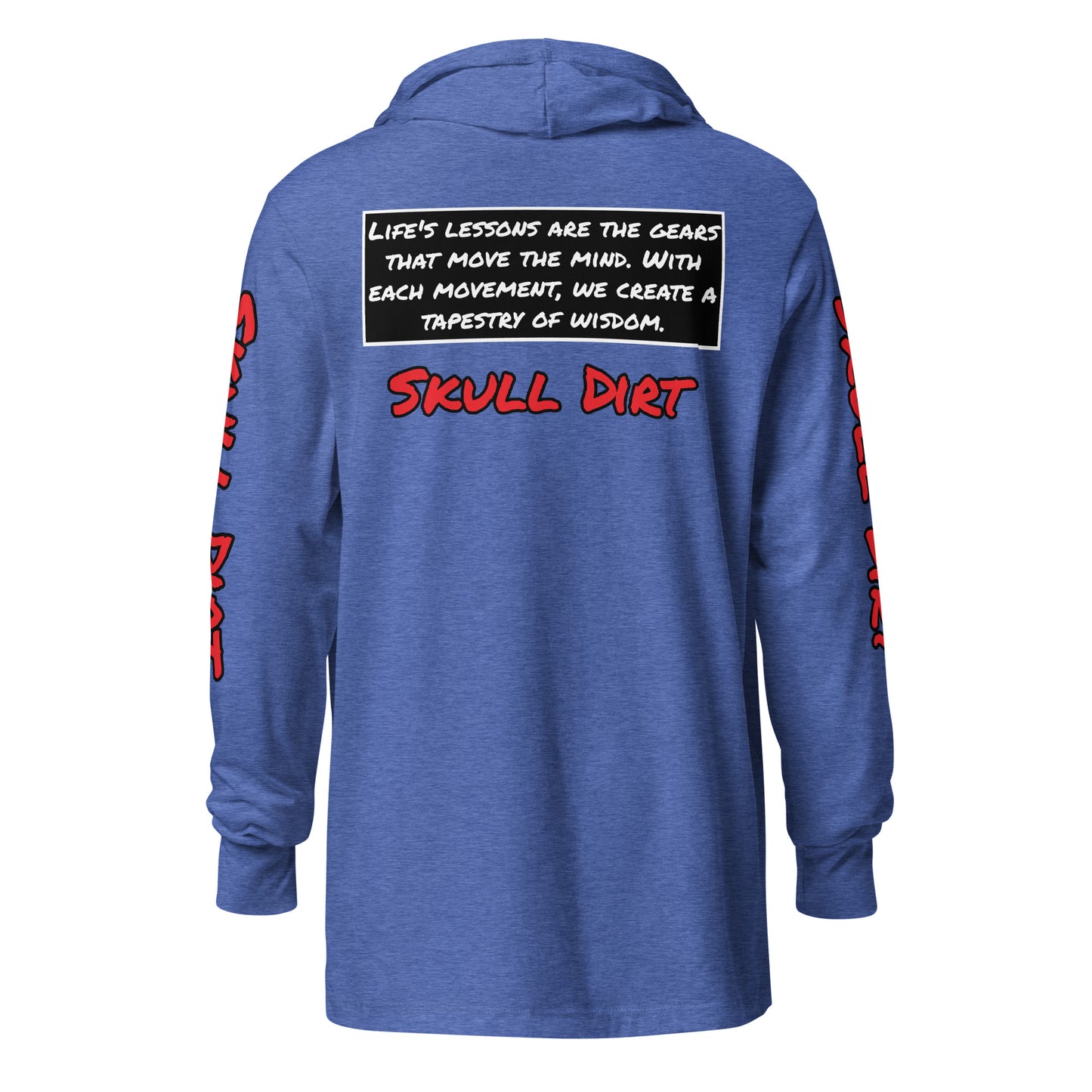 "Tapestry Of Wisdom" Hooded long-sleeve tee TofW