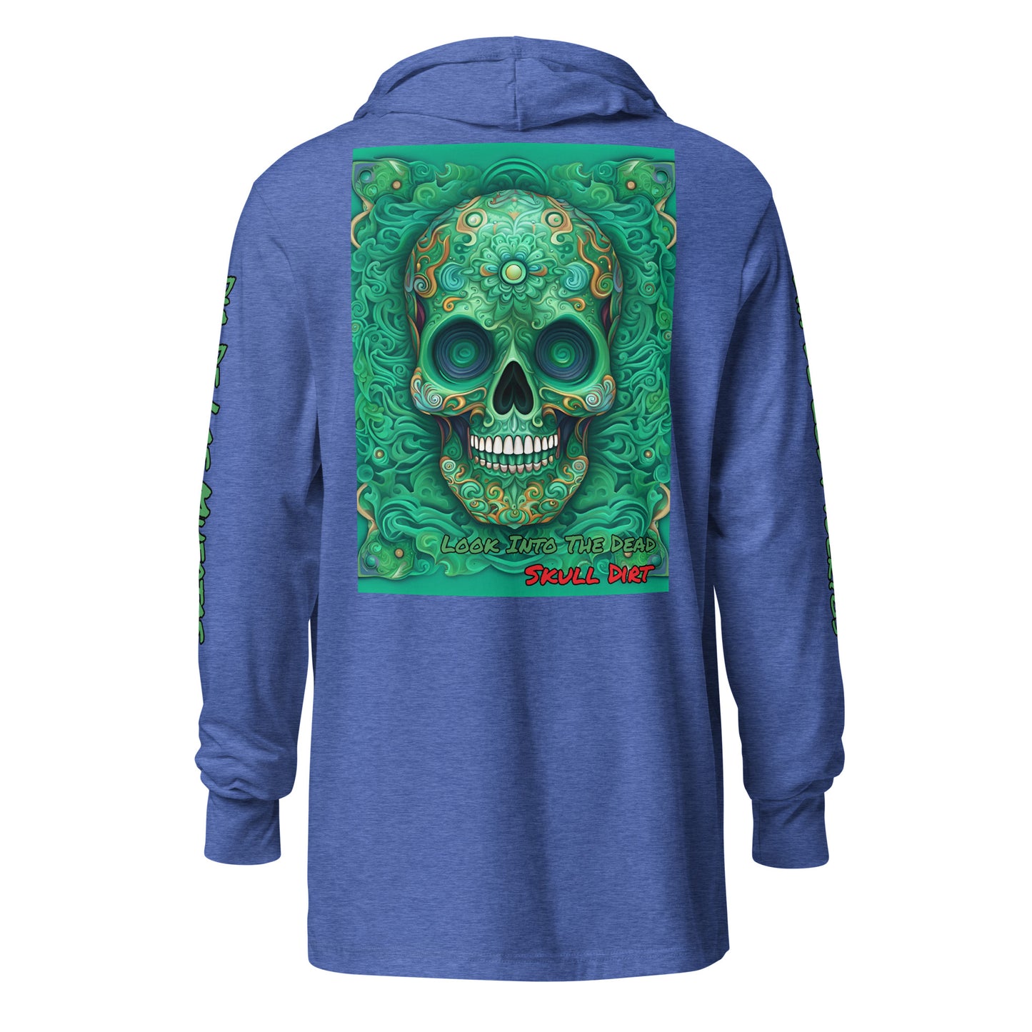"Look Into The Dead" Hooded long-sleeve tee LinD LonS