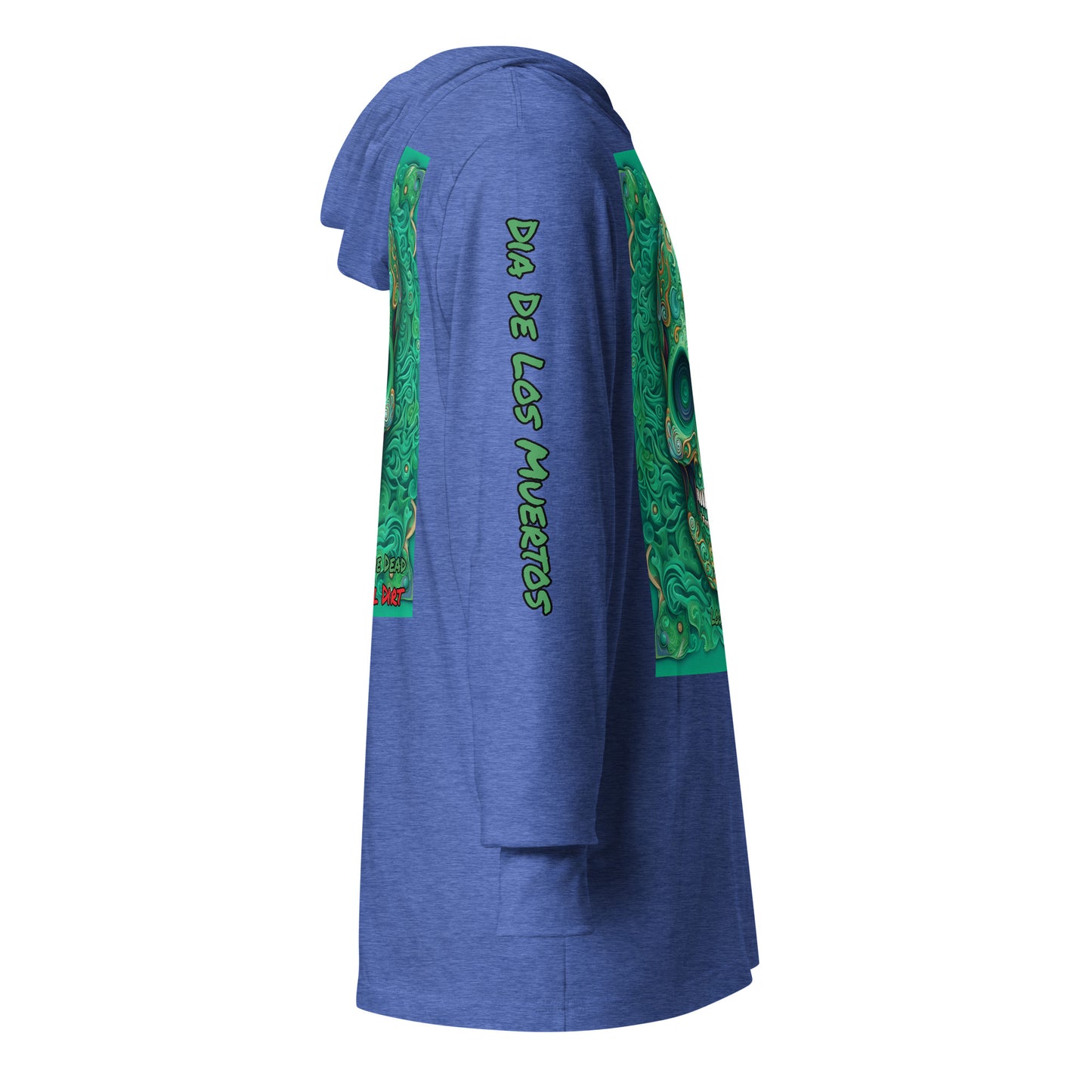 "Look Into The Dead" Hooded long-sleeve tee LinD LonS