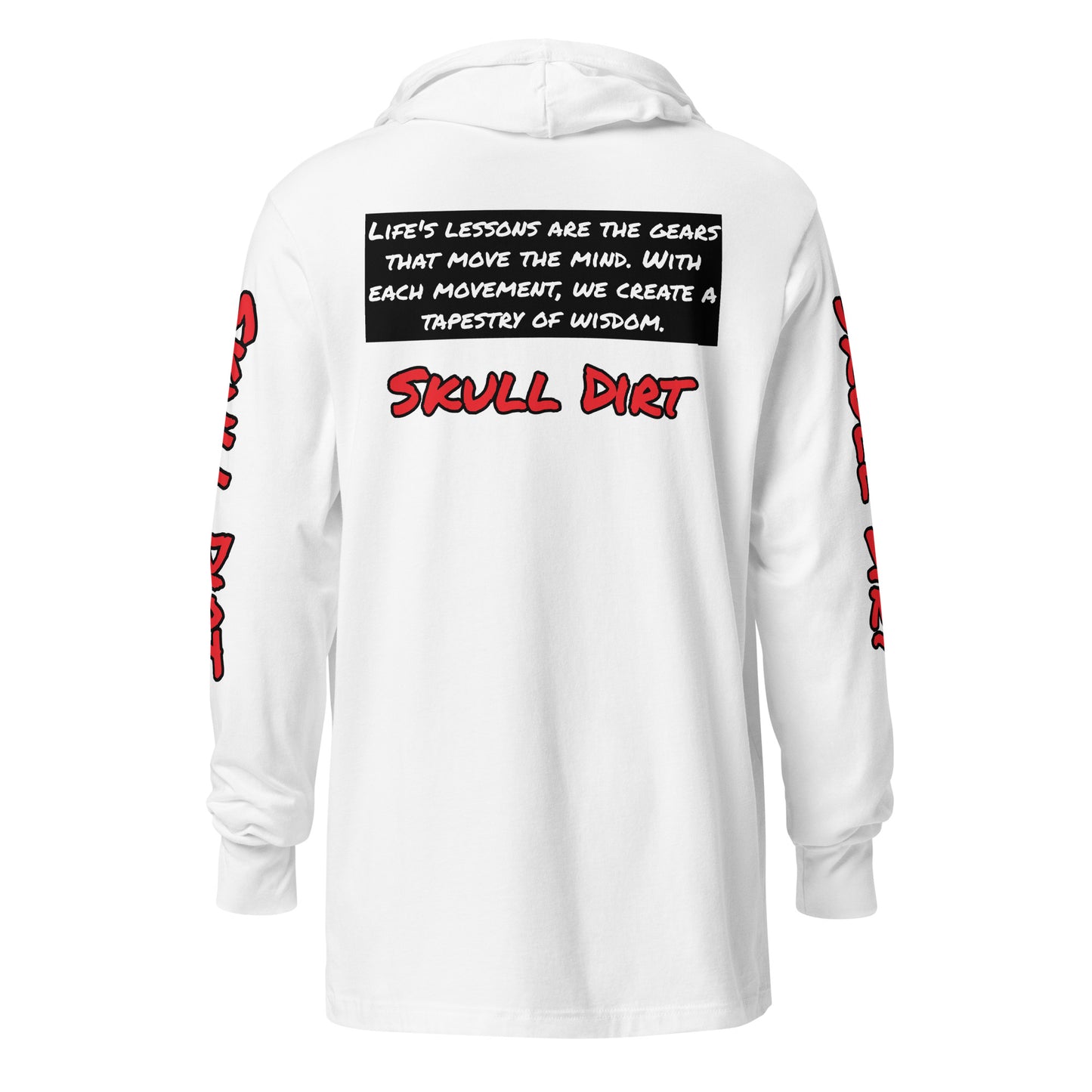 "Tapestry Of Wisdom" Hooded long-sleeve tee TofW