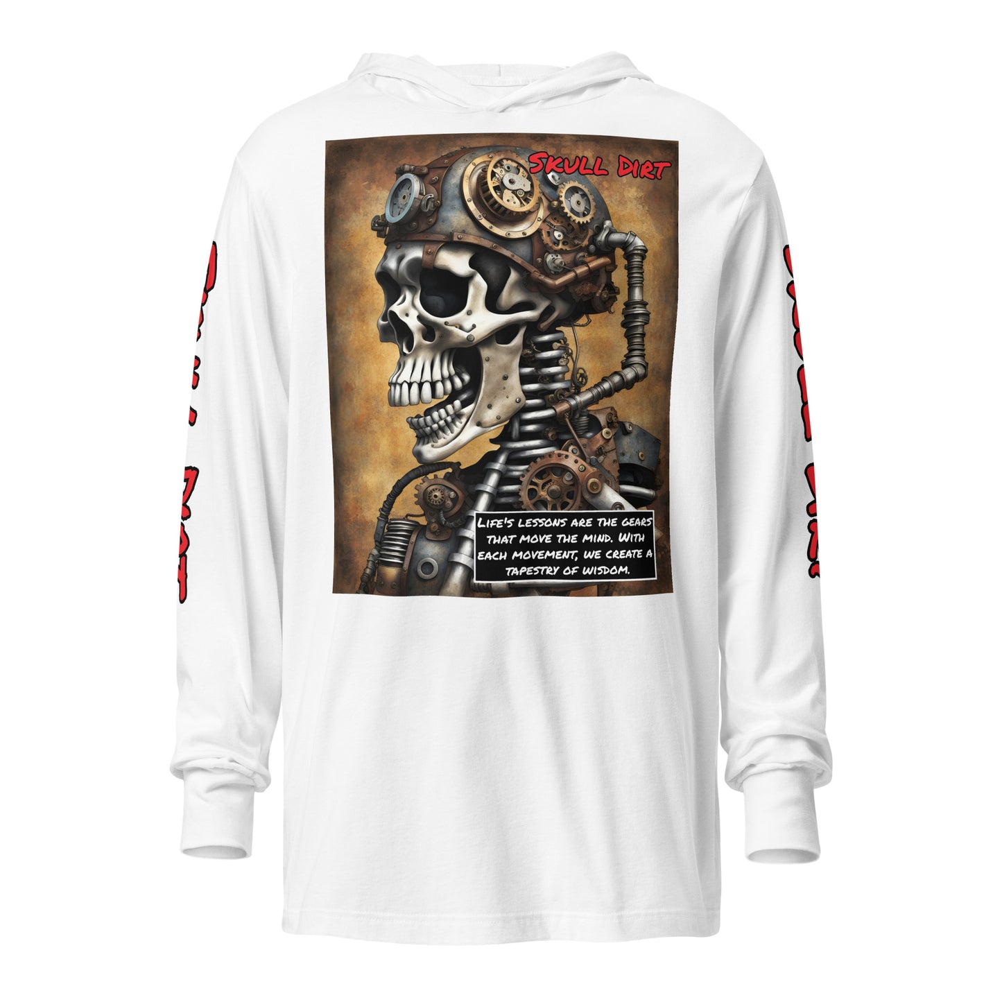 "Tapestry Of Wisdom" Hooded long-sleeve tee TofW
