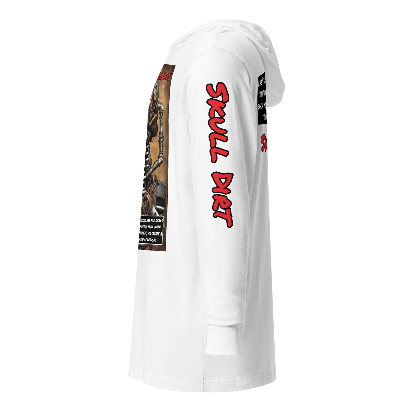 "Tapestry Of Wisdom" Hooded long-sleeve tee TofW