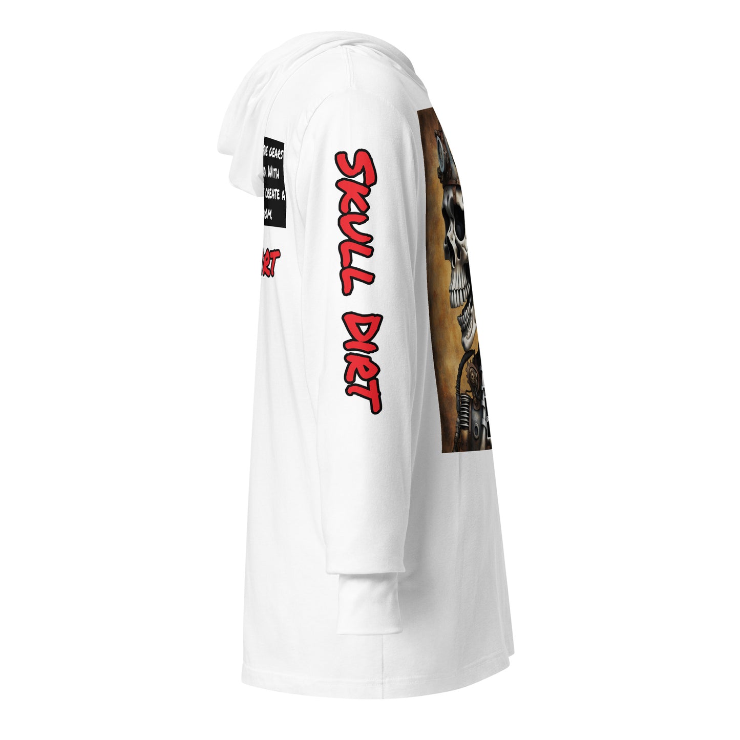 "Tapestry Of Wisdom" Hooded long-sleeve tee TofW