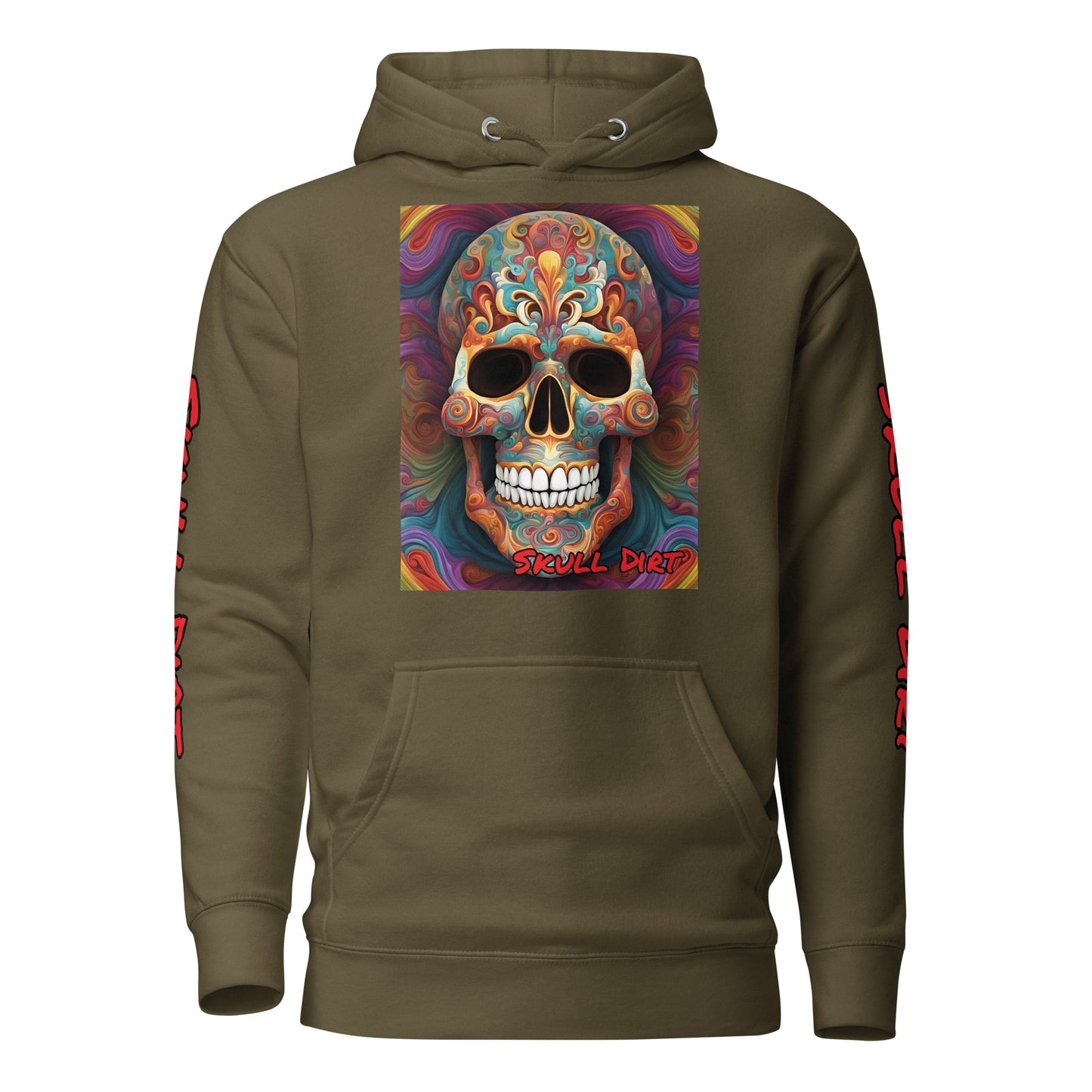 "Dead Swirl" Unisex Hoodie CandySkulls HoDI
