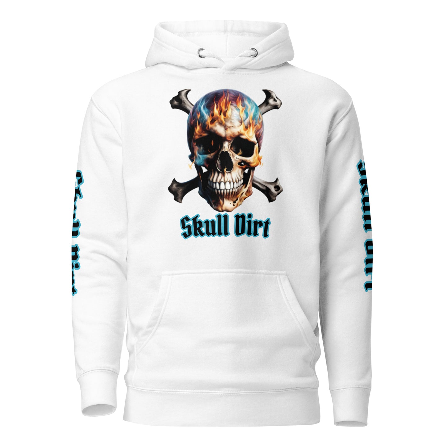 "SkullDirt Crossbone" Unisex Hoodie HodI