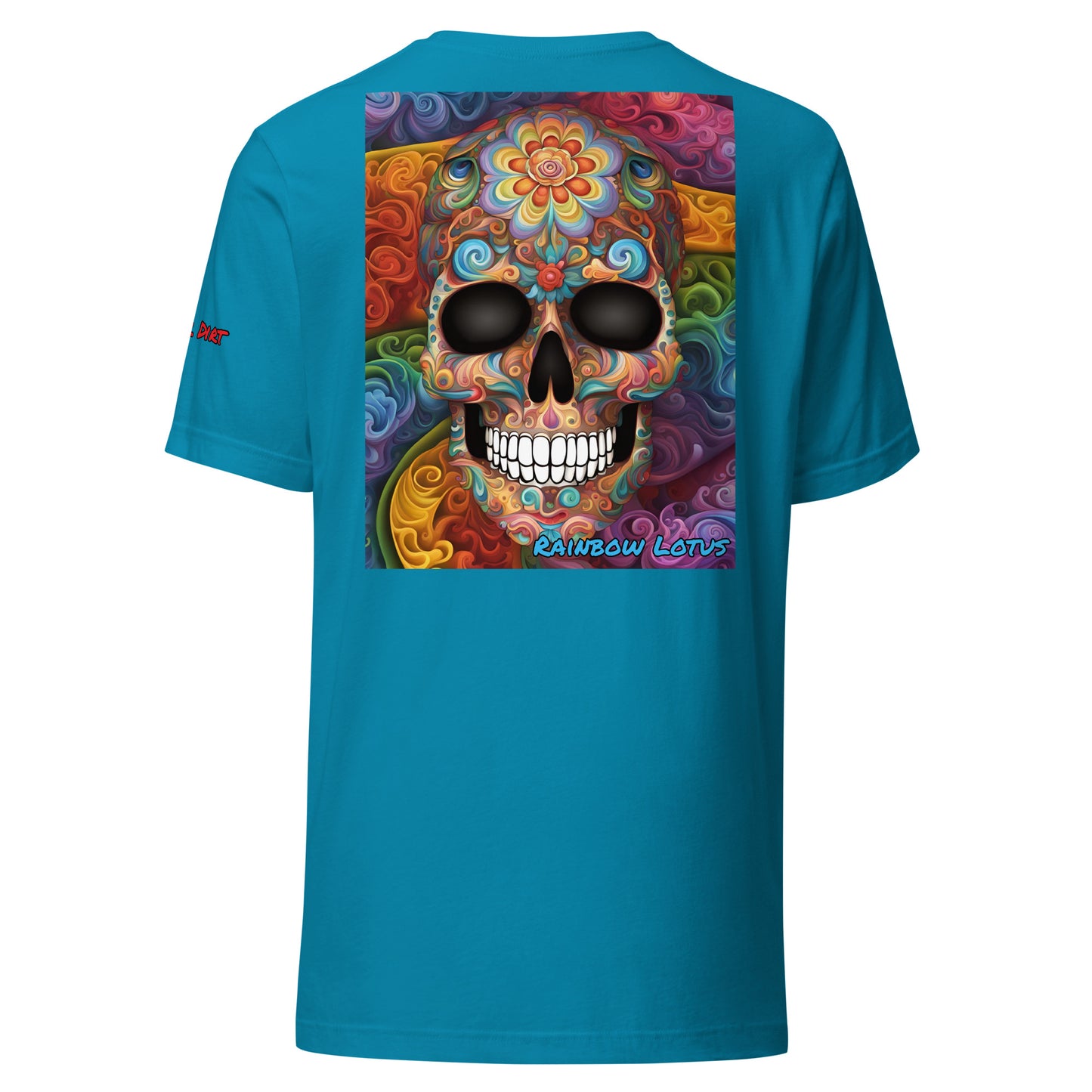 "Rainbow Lotus" Unisex t-shirt RaiL TeeS WomA