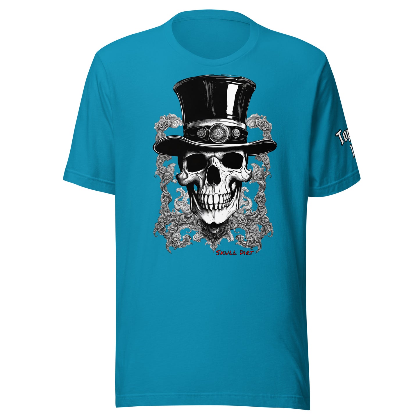 "Tophat Skull Unisex t-shirt TeeS WomA