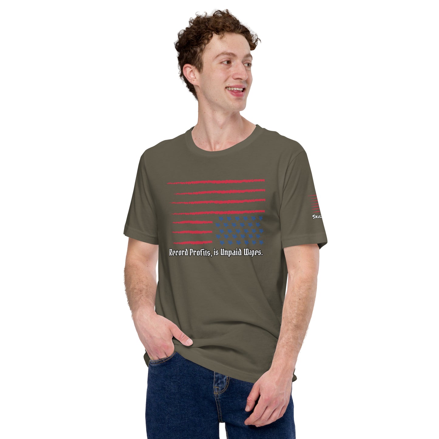 "Unpaid Wages" Unisex t-shirt TeeS