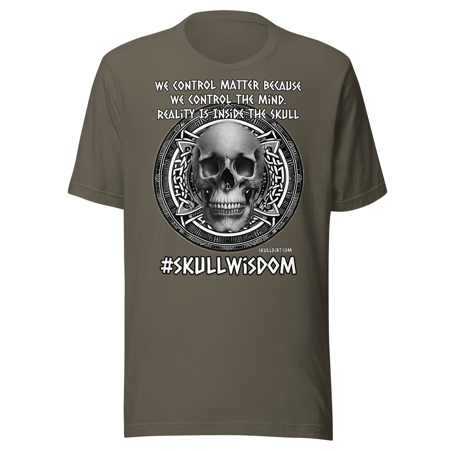"Inside The Skull" Unisex Skull Wisdom TeeS