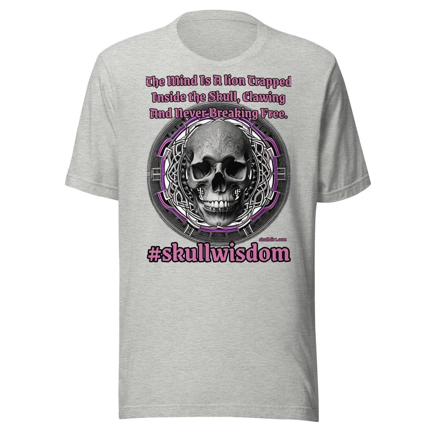 "Lion In The Skull" Unisex Skull Wisdom TeeS