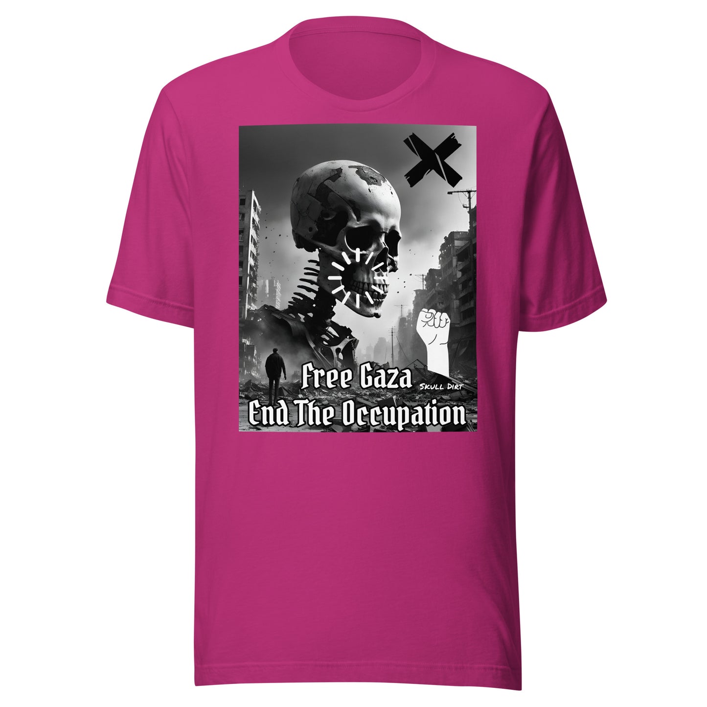 "Free Gaza" Unisex t-shirt Tees WomA