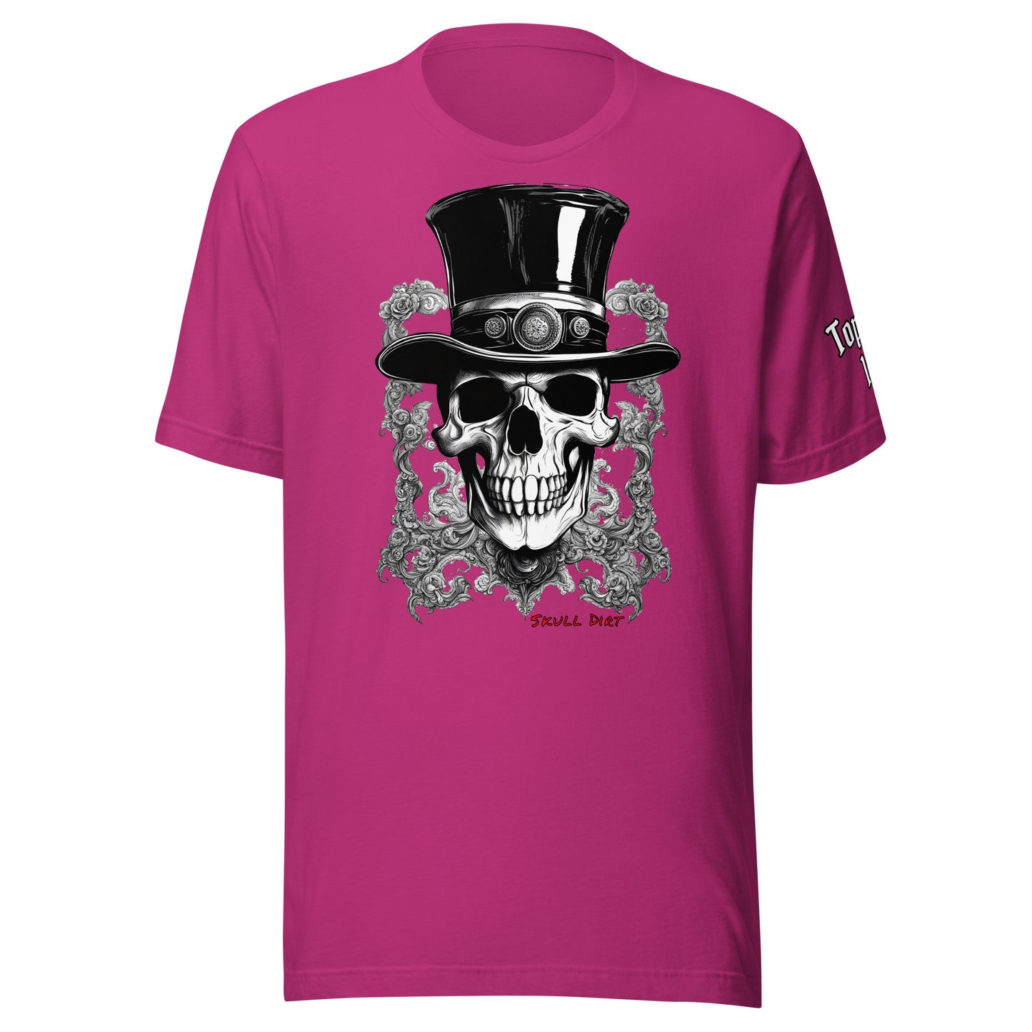 "Tophat Skull Unisex t-shirt TeeS WomA