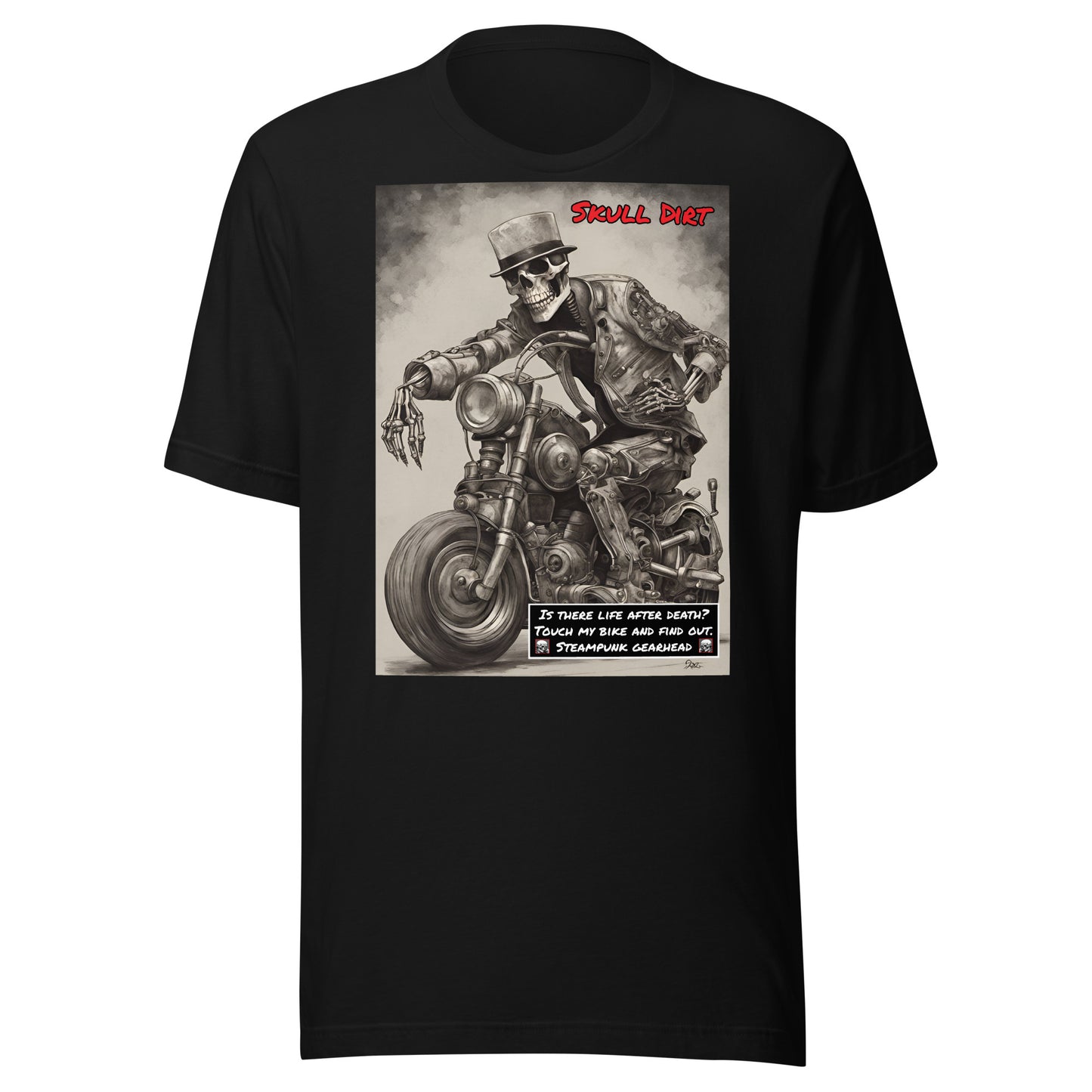 "Life After Death" Unisex Skull Wisdom TeeS